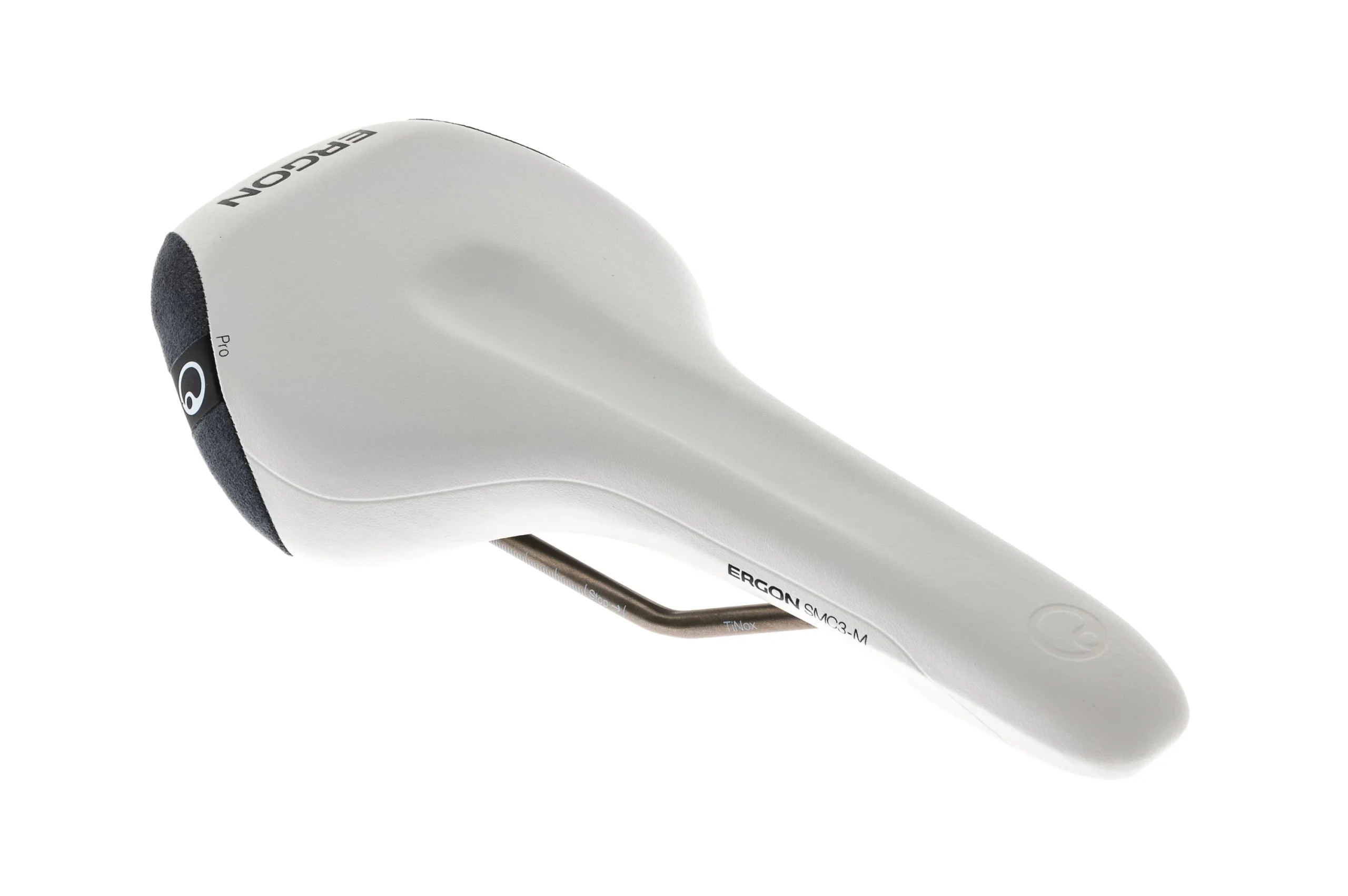 Ergon SMC3 Pro Saddle 145mm TiNox Rails White