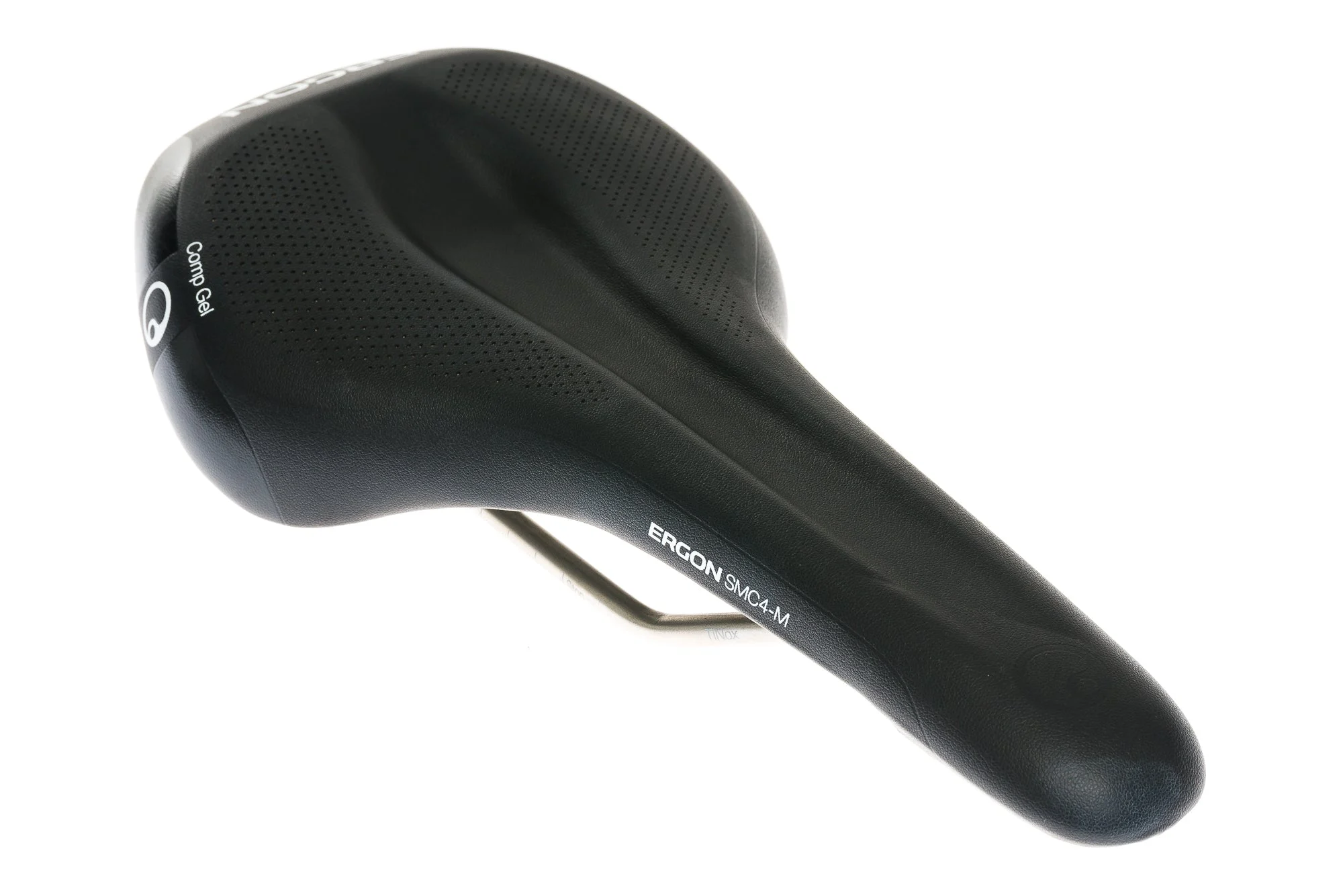 Ergon SMC4-M Comp Gel Saddle 148mm TiNox Rails