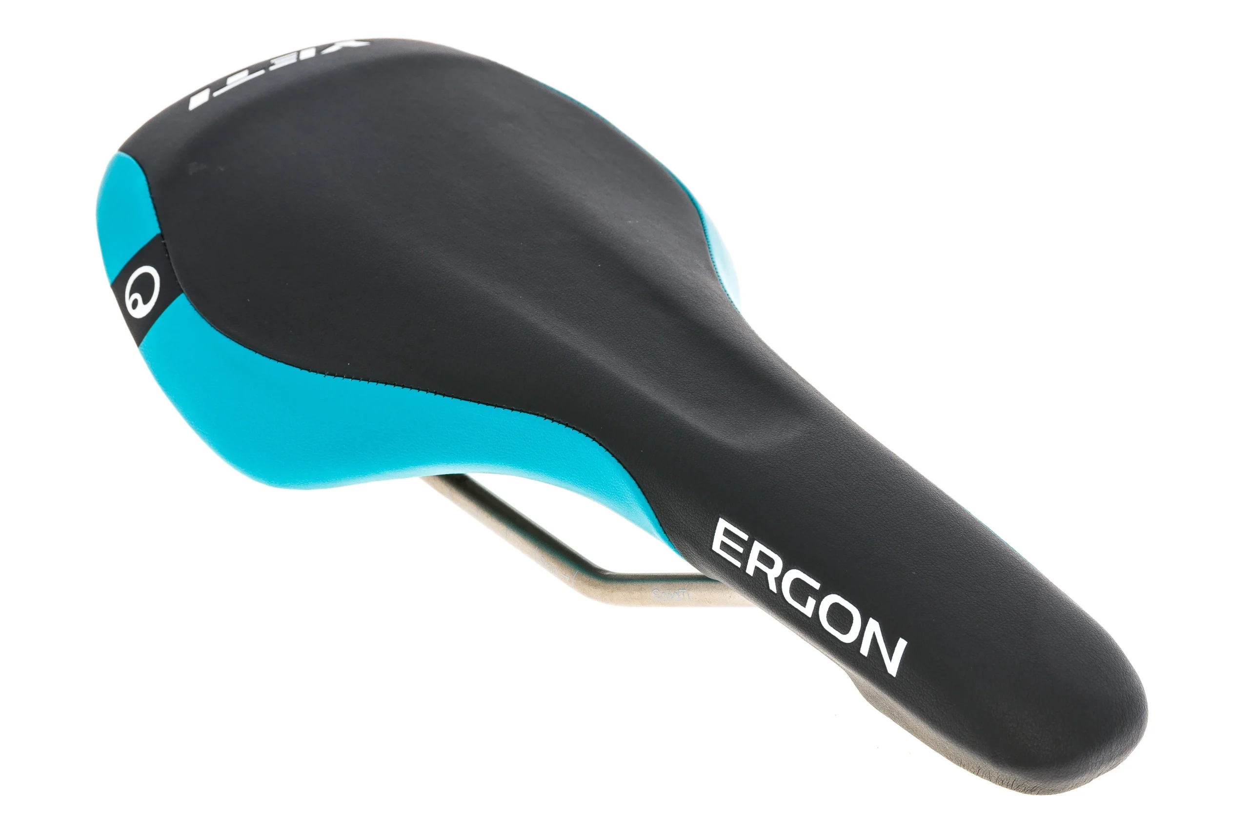Ergon SME3-S Yeti Saddle 135mm Ti Rails Saddle Black/Teal