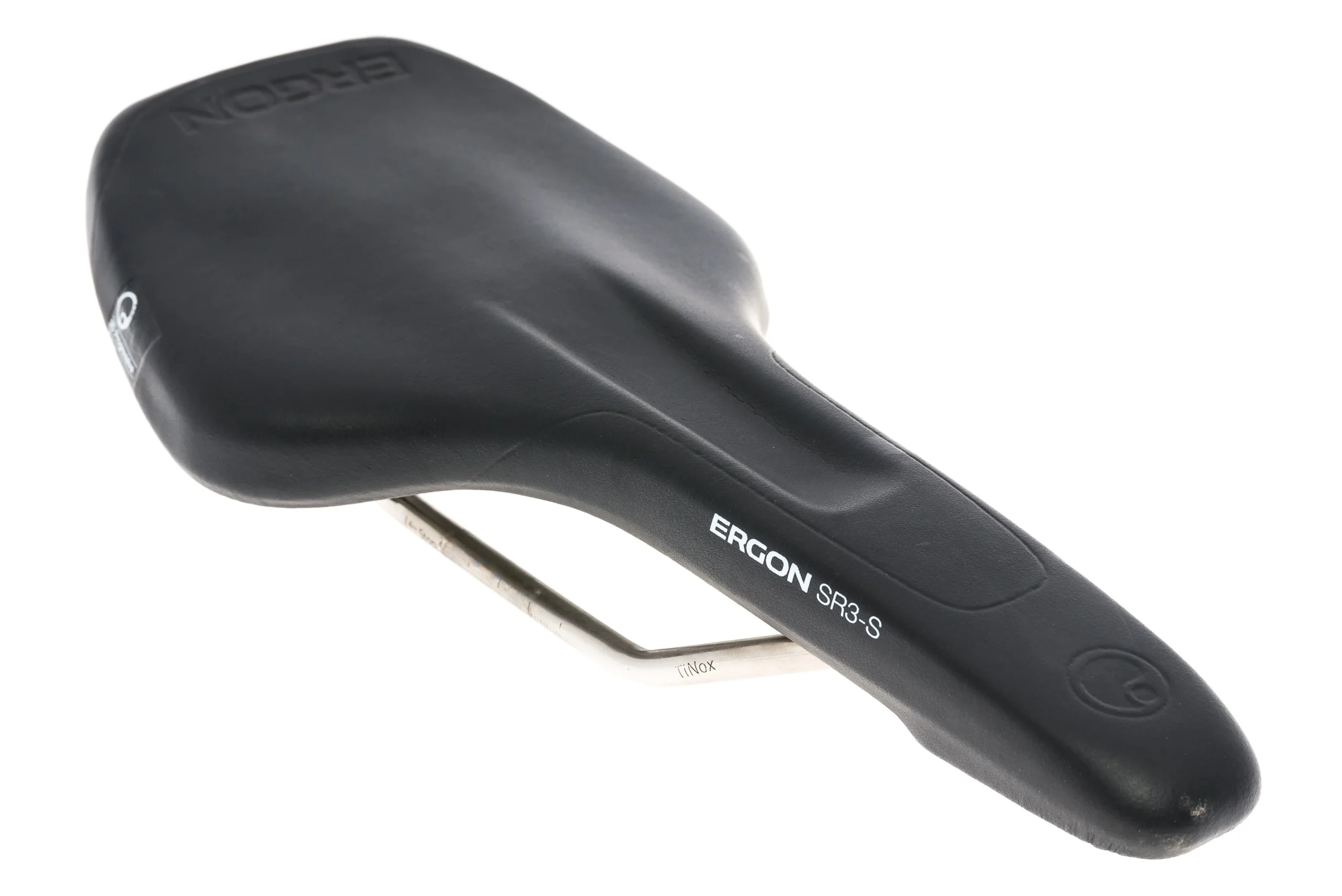 Ergon SR3-S Saddle 135mm TiNox Rails Black