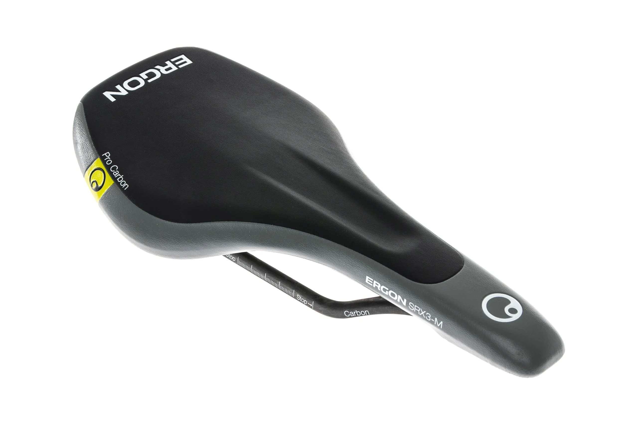 Ergon SRX3-M Pro Saddle 140mm Carbon Rails Black/Gray
