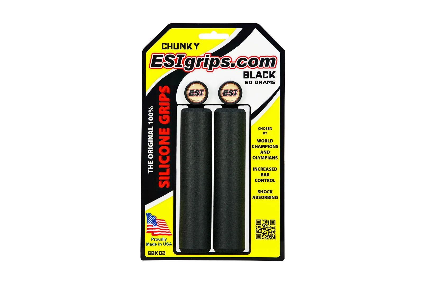 ESI Chunky GBK02 Grips Silicone Black