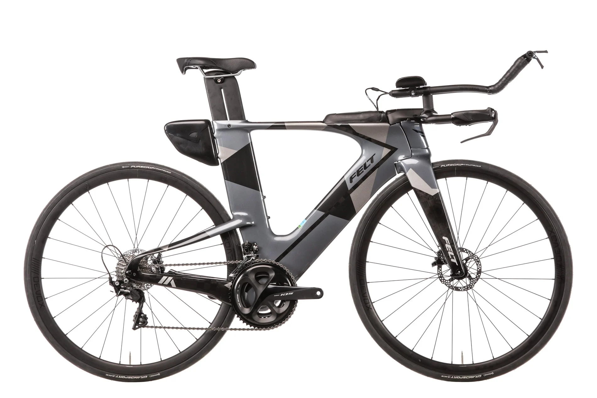 Felt IA Advanced 105 Disc Triathlon Bike - 2023, 54cm