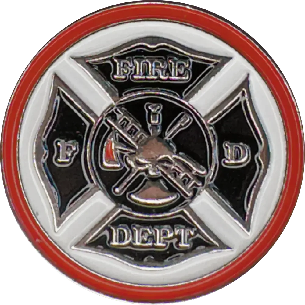 Fire Dept | Magnetic Hat Pin