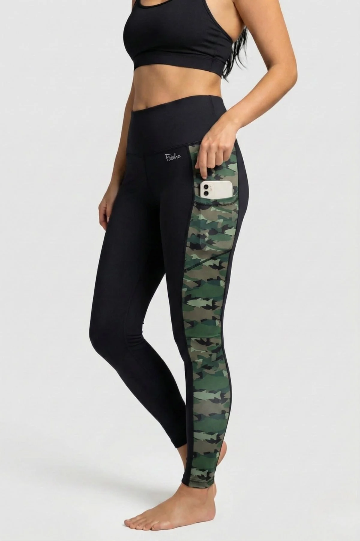 Fish Camo Pocket Leggings