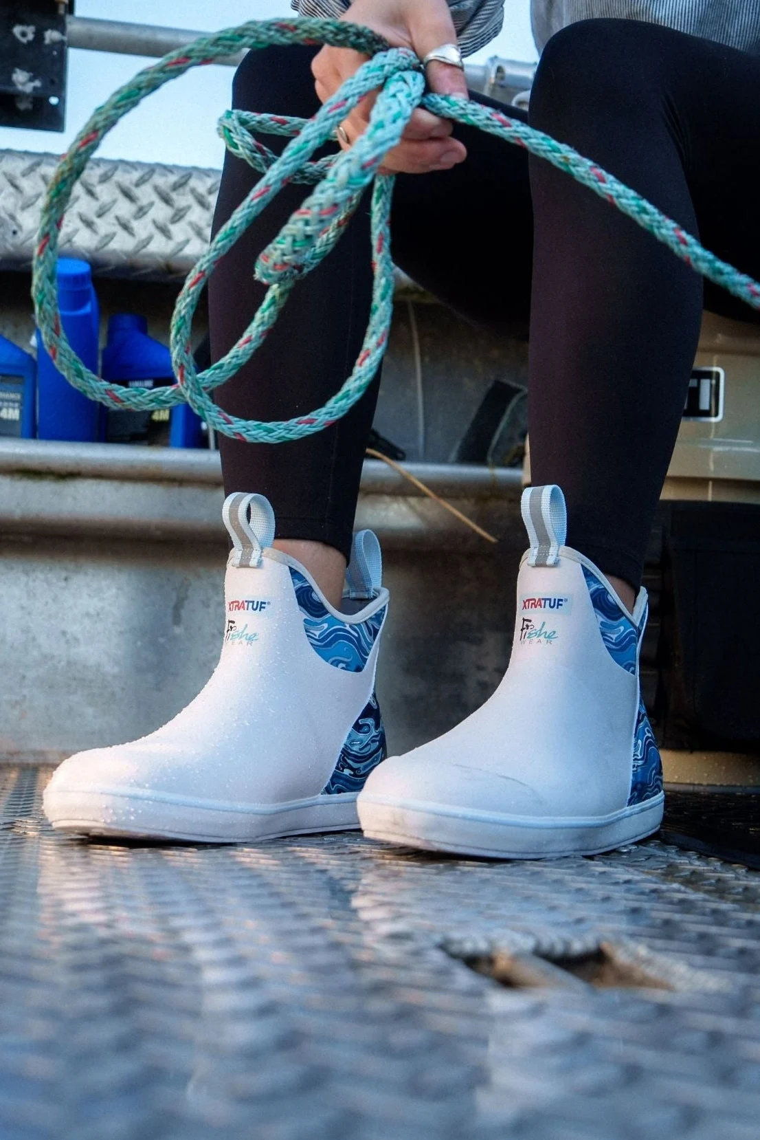 FisheWaters 6" Ankle Deck Boot