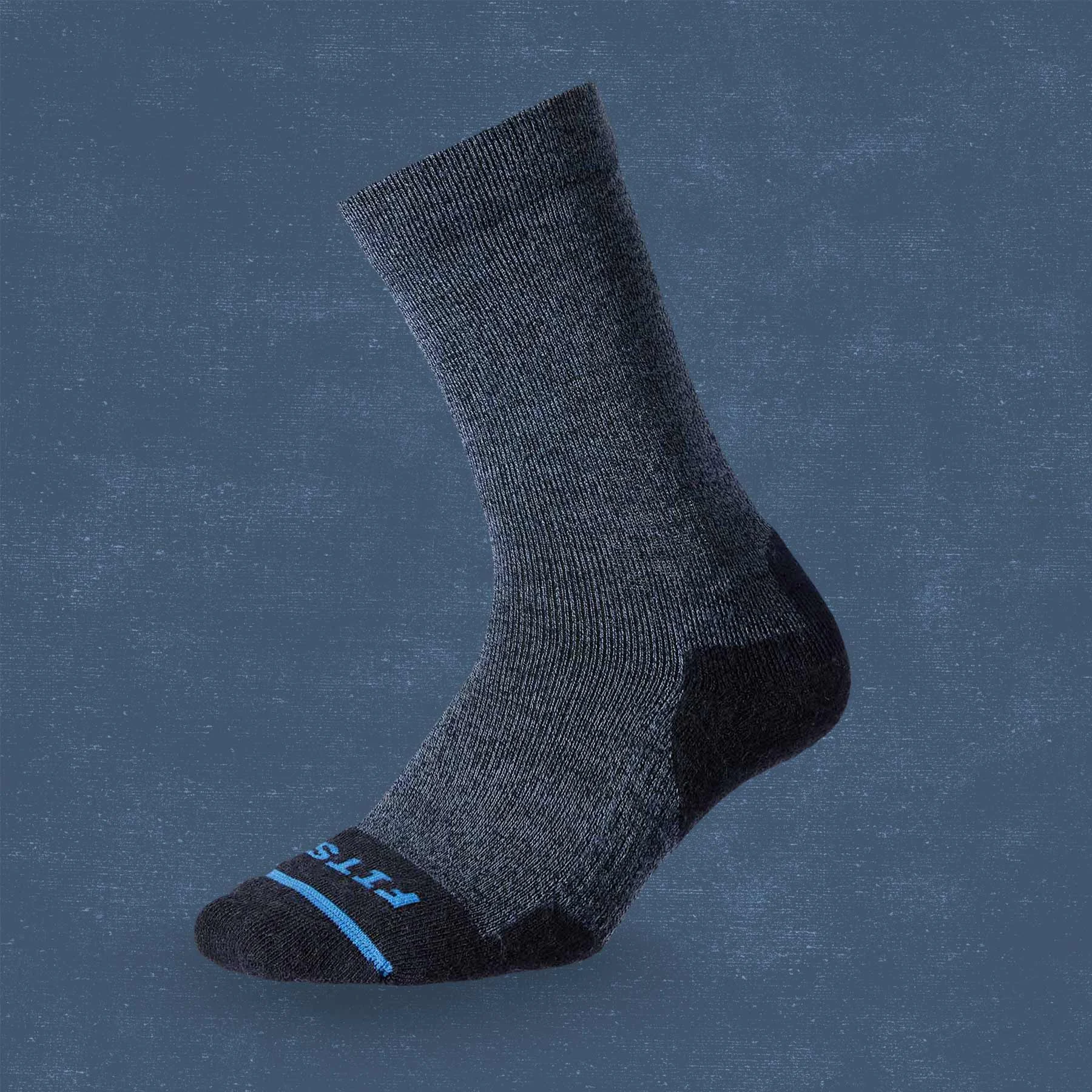 FITS Easy Light Cushion Crew Sock (Wide Fit)