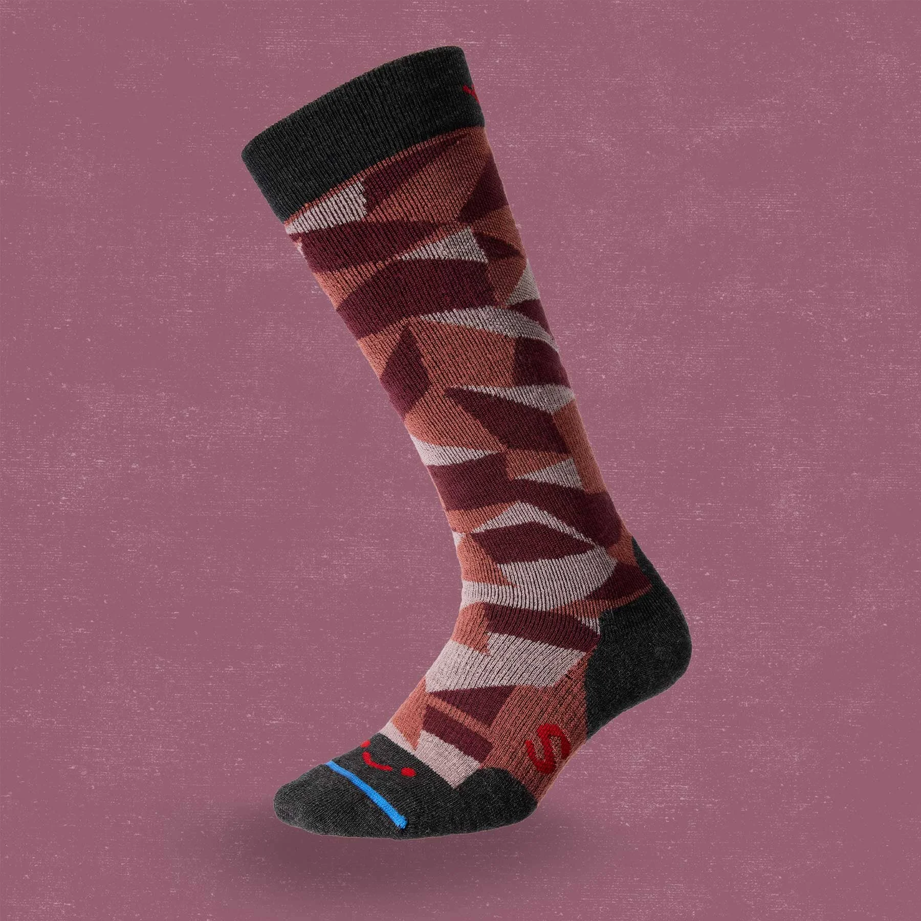 FITS Gemtones Full Cushion Over Calf Sock