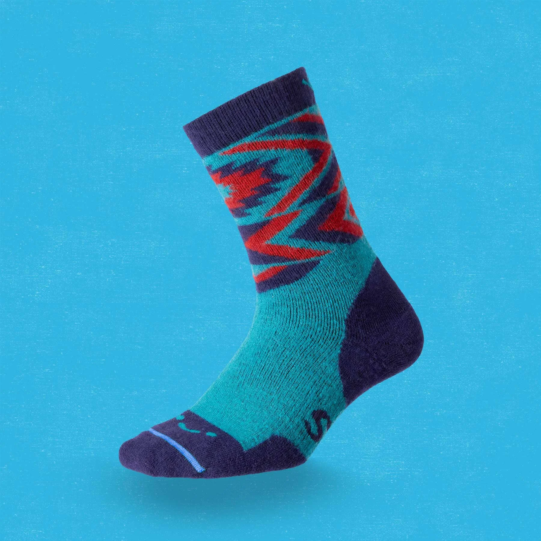 FITS Retro Pullover Full Cushion Crew Sock