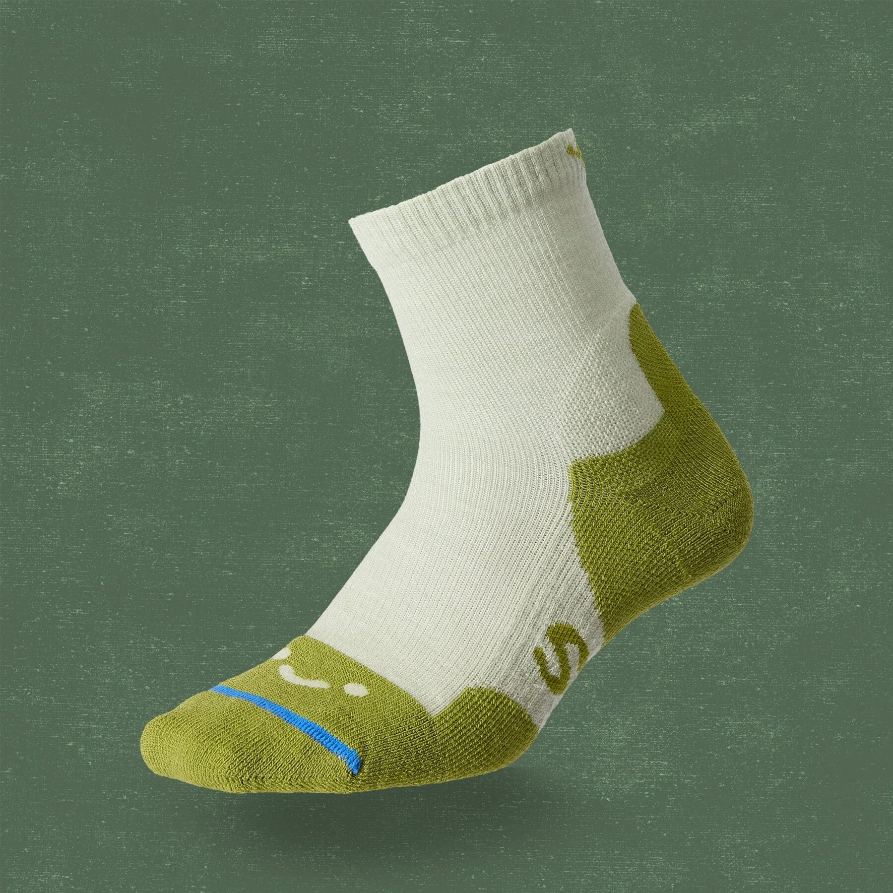 FITS Seasonal Solids Light Cushion Quarter Sock