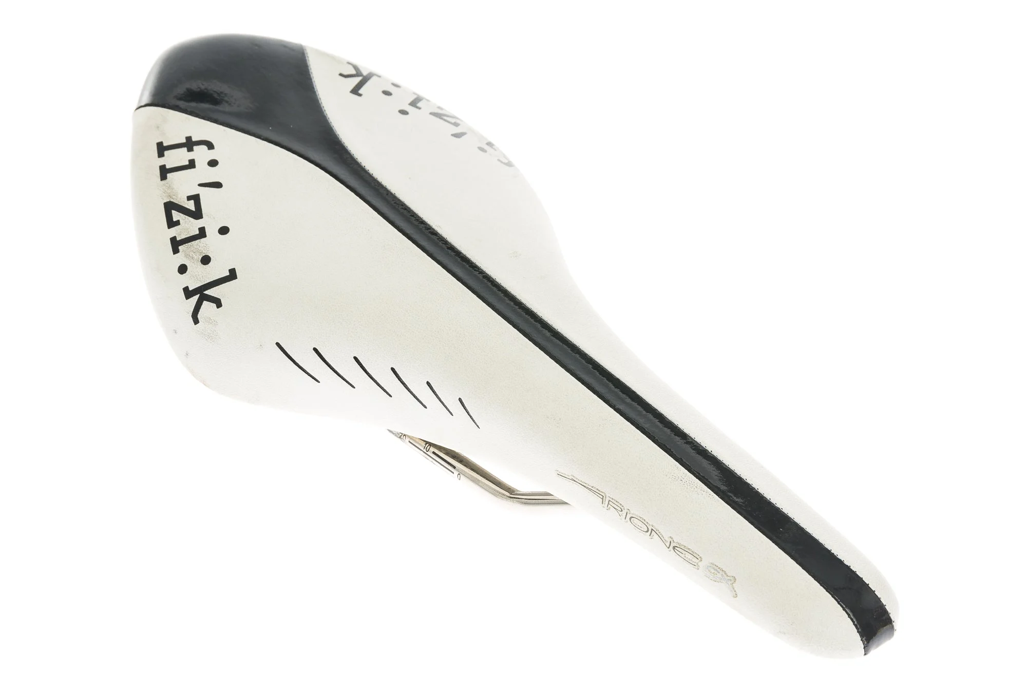 Fizik Arione CX Saddle 132mm K:ium Rails White/Black