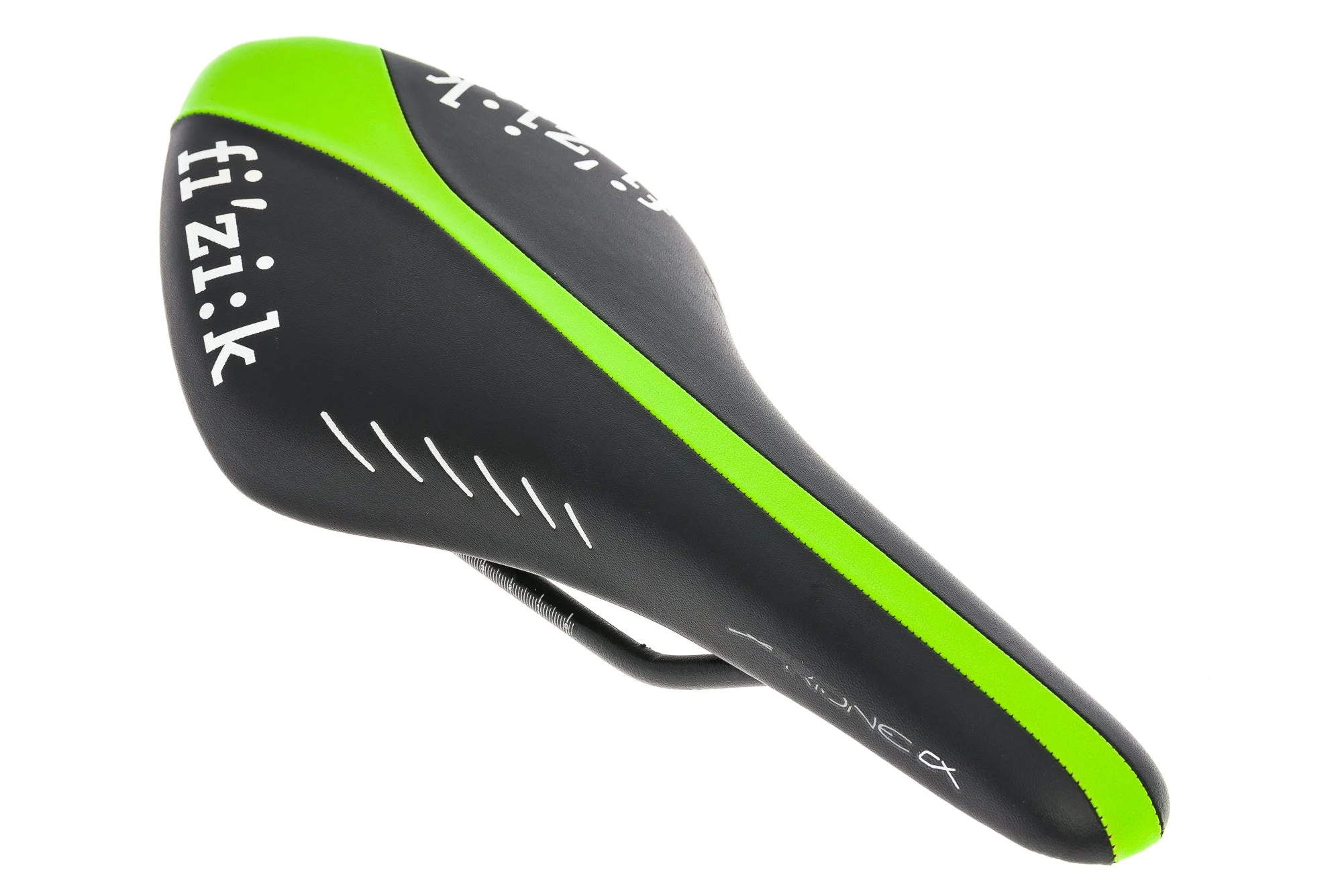Fizik Arione CX Saddle130mm Manganese RailsBlack / Lime