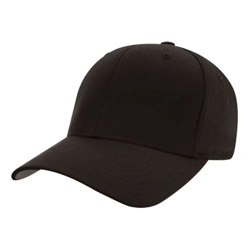 Flexfit - Black Wooly Combed Twill Cap