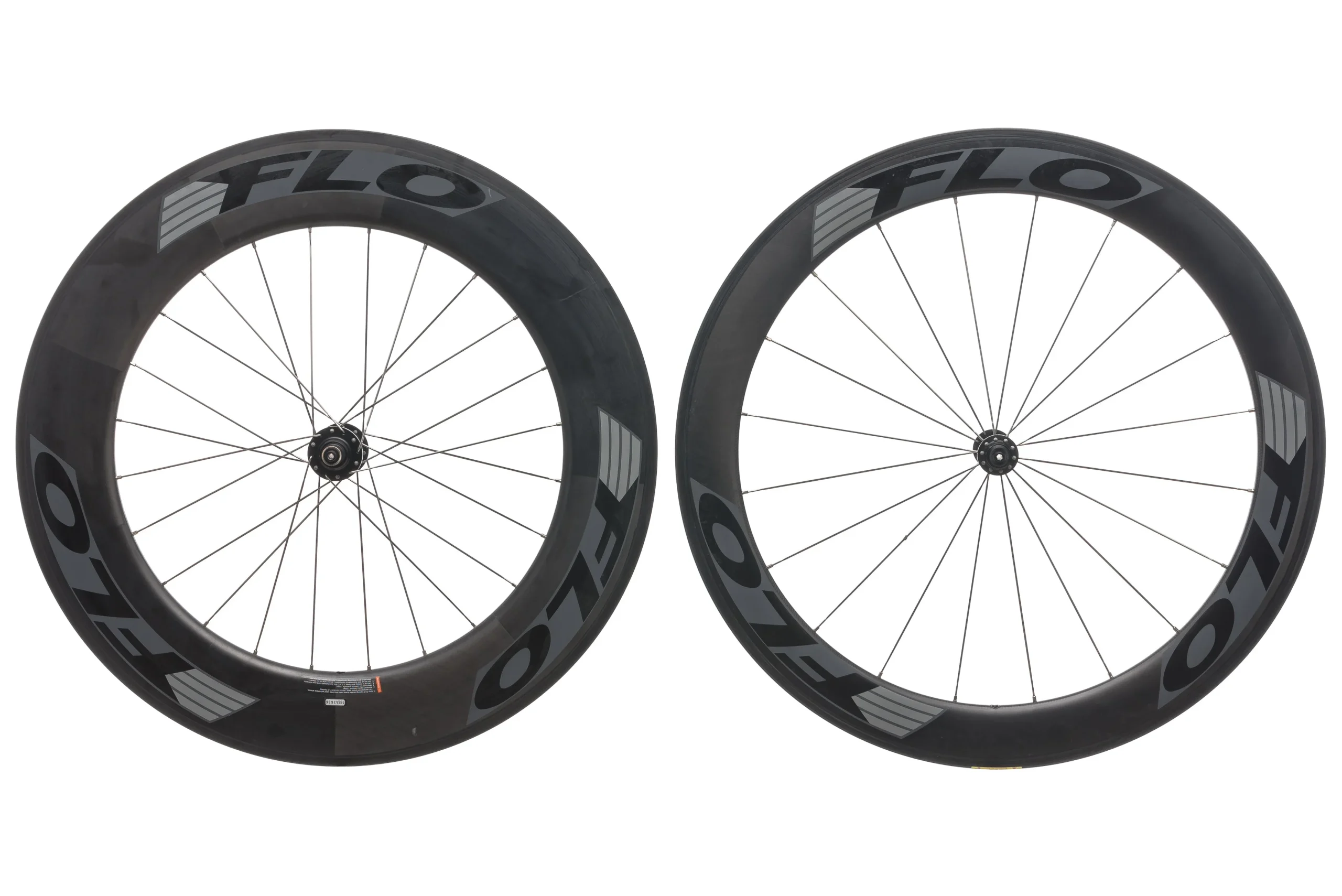 FLO 60 Front 90 Rear Carbon Clincher 700c Wheelset