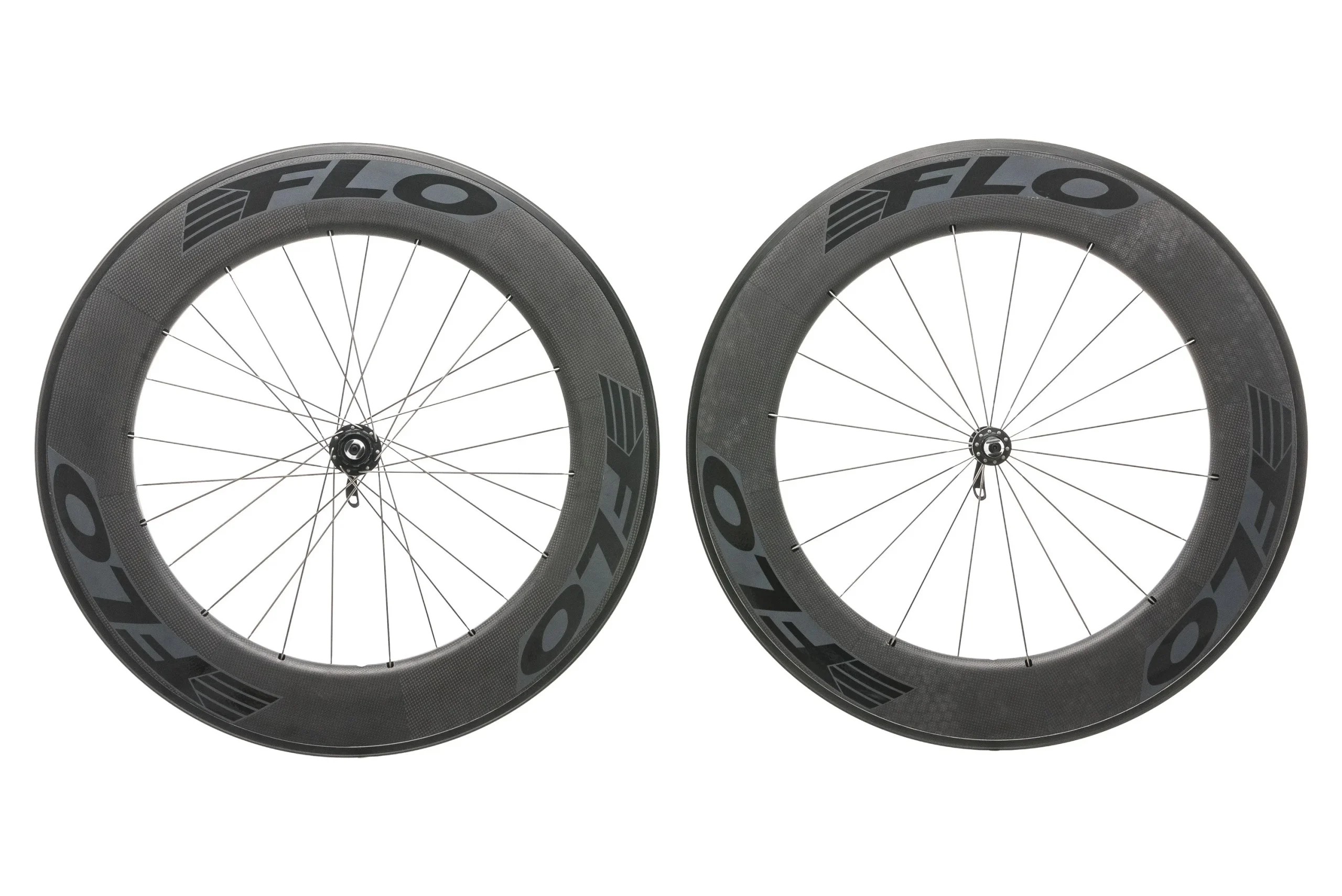 FLO 90 Aluminum + Carbon Clincher 700c Wheelset