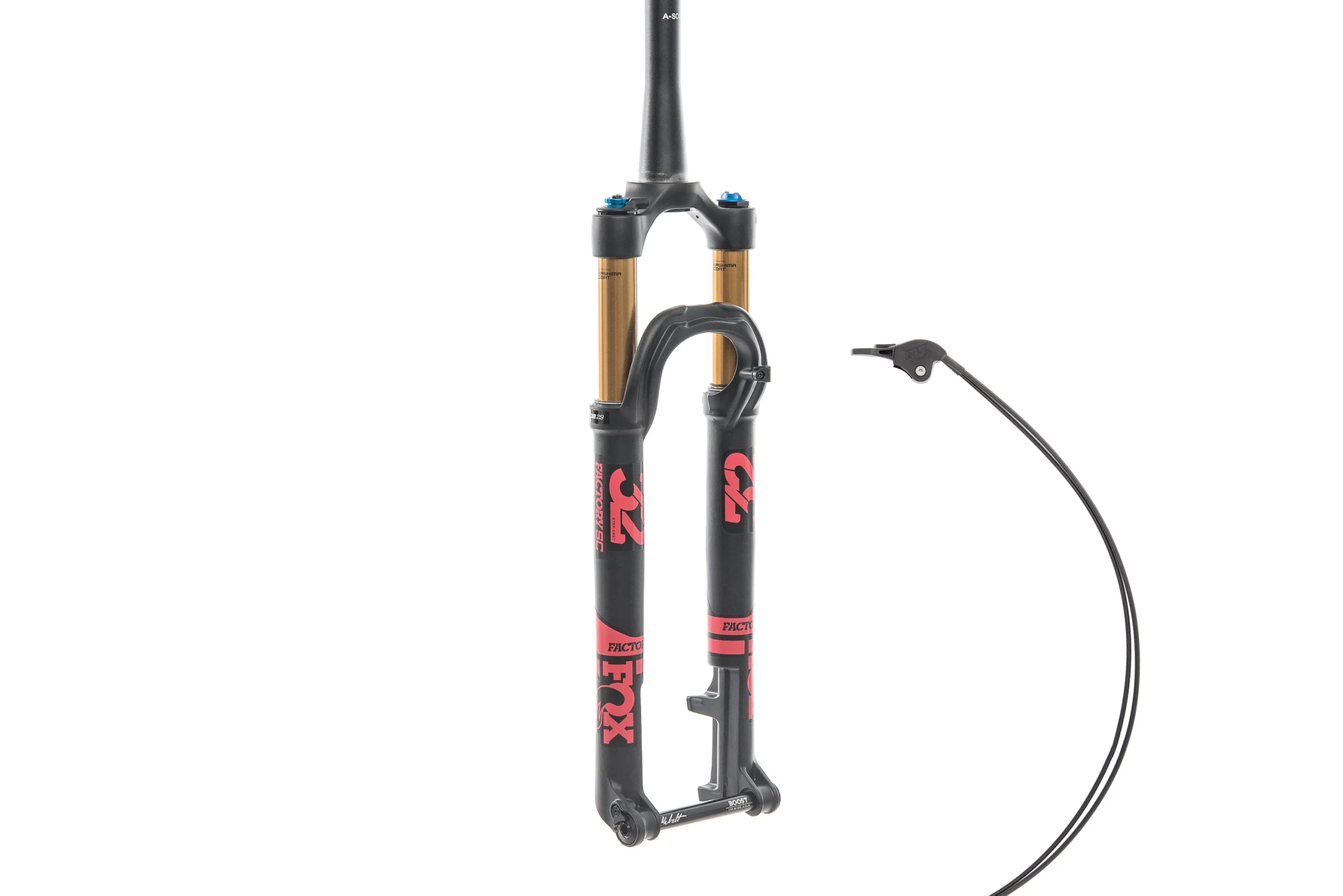 Fox 32 Float Stepcast Factory Series FiT4 29" 100mm Fork w/ Remote Boost 44mm Red - 2020