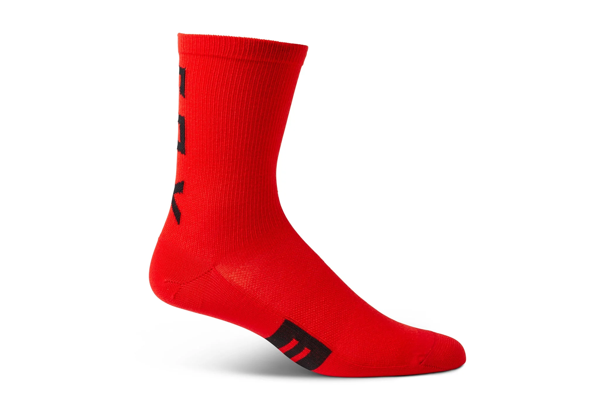 Fox Racing 6" Flexair Merino Socks Fluorescent Red