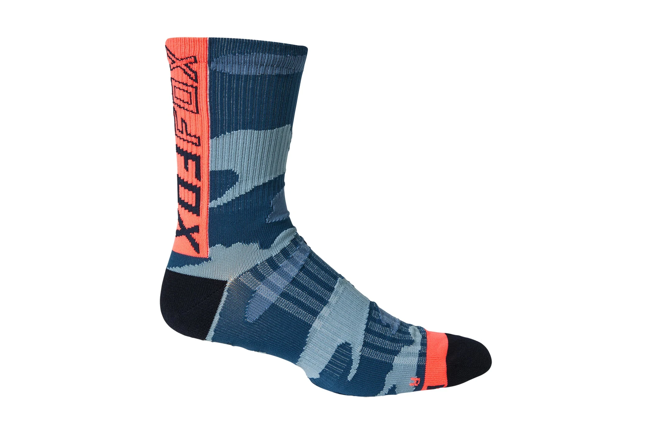 Fox Racing 6" Ranger Sock Blue Camo