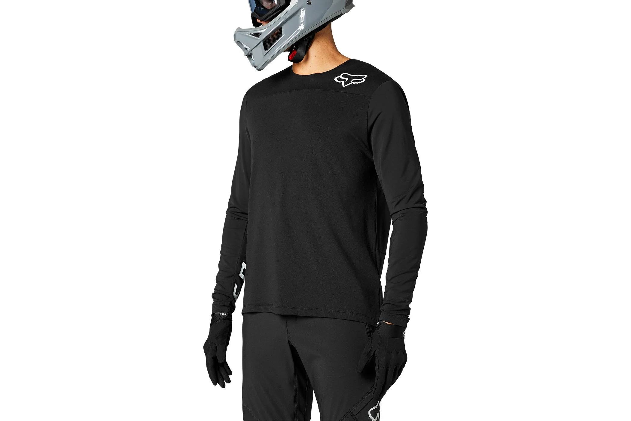 Fox Racing Defend Delta LS Jersey Black