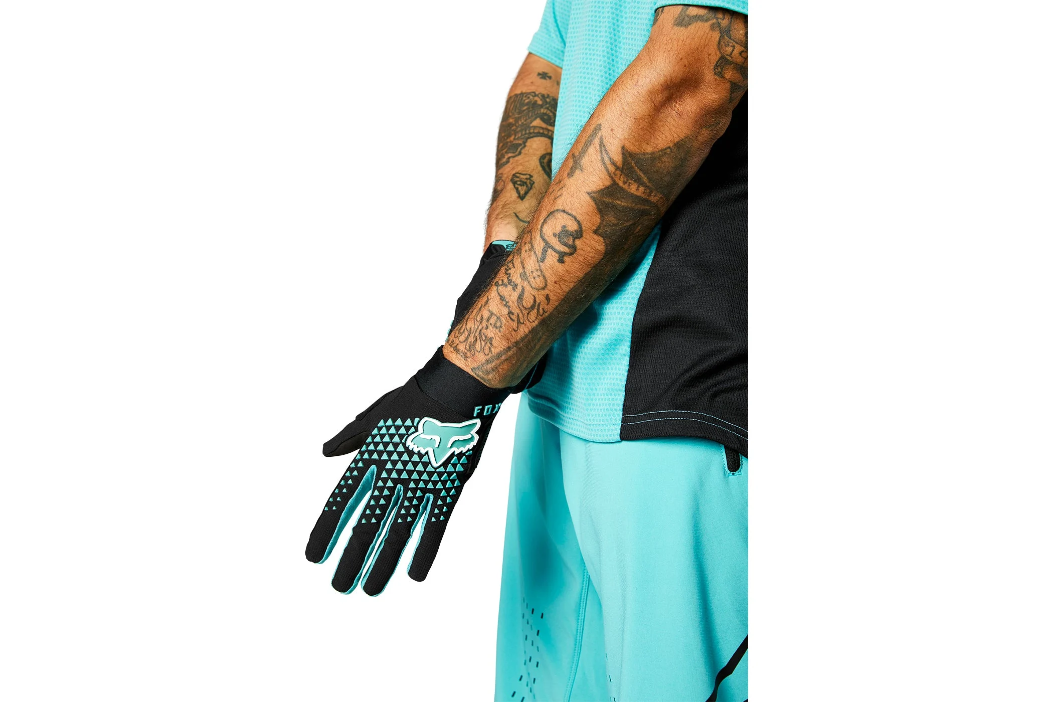 Fox Racing Defend Gloves Teal