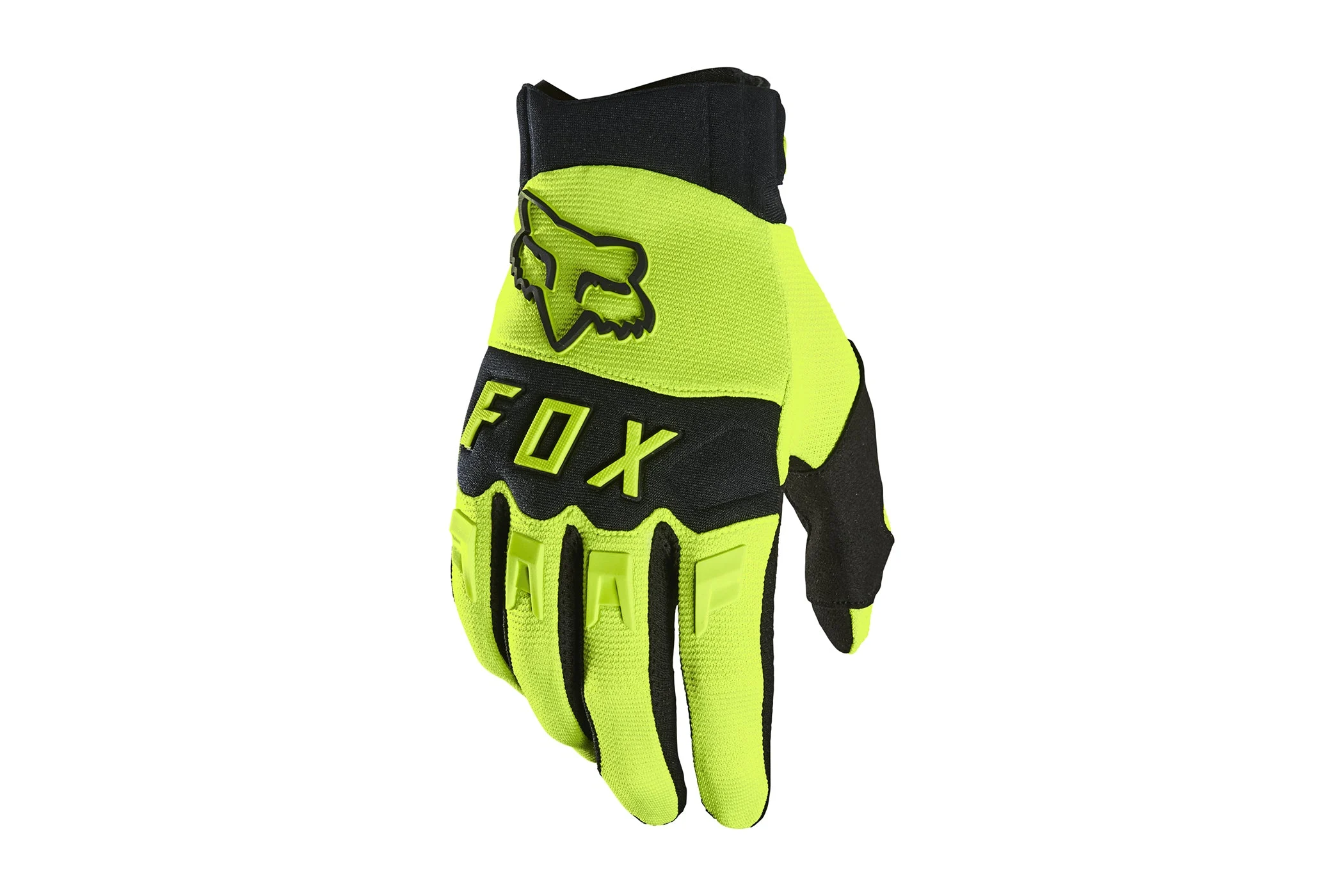 Fox Racing Dirtpaw Gloves Fluorescent Yellow