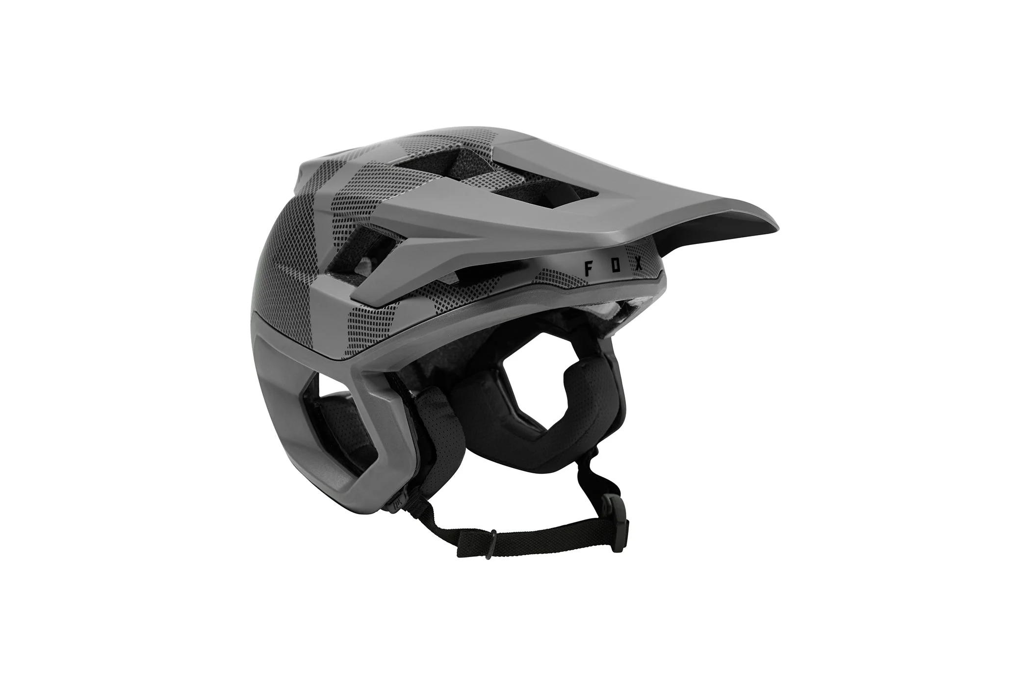 Fox Racing Dropframe Pro Bike Helmet Grey Camo
