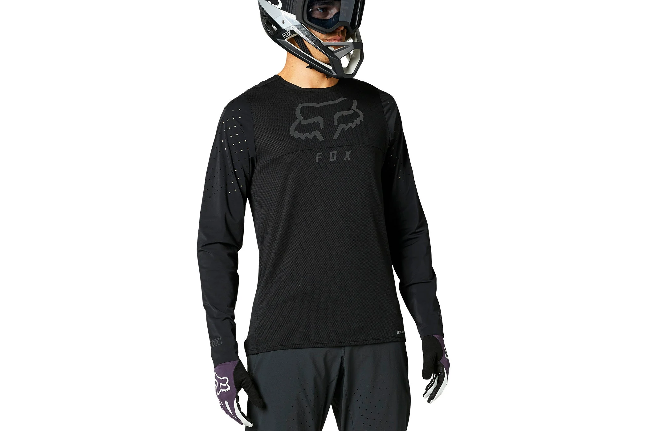Fox Racing Flexair Delta LS Jersey Black