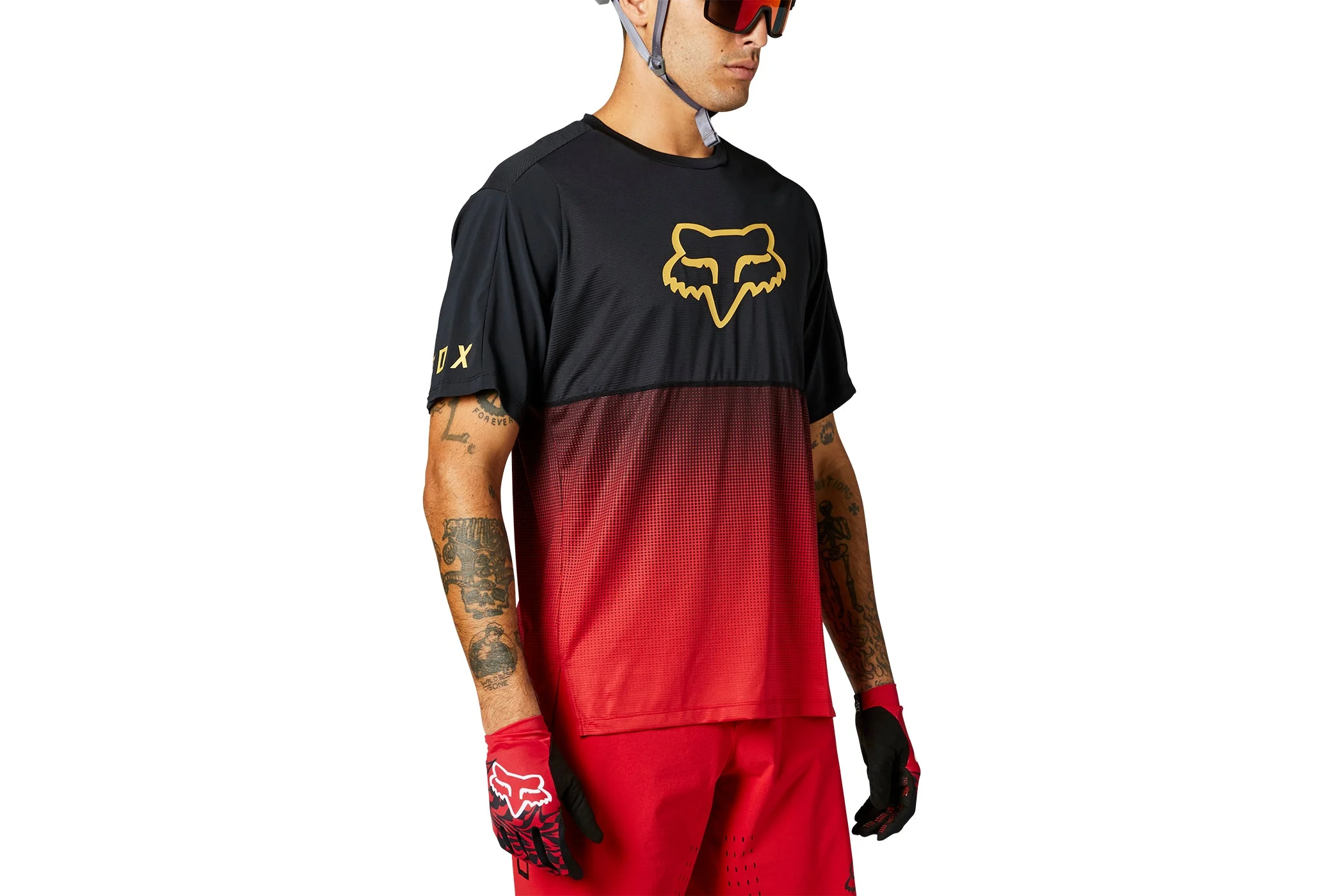 Fox Racing Flexair SS Jersey Chili