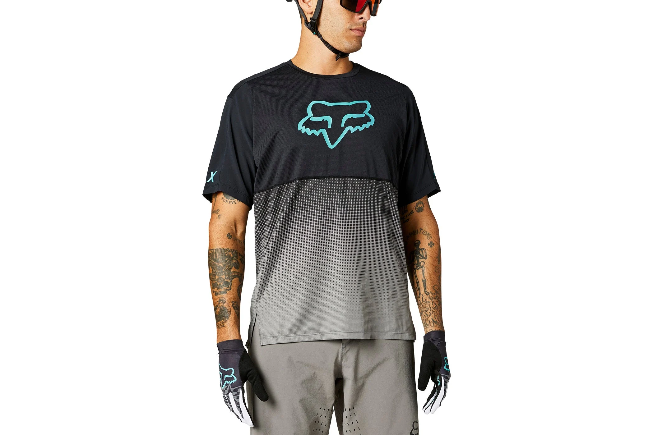 Fox Racing Flexair SS Jersey Teal