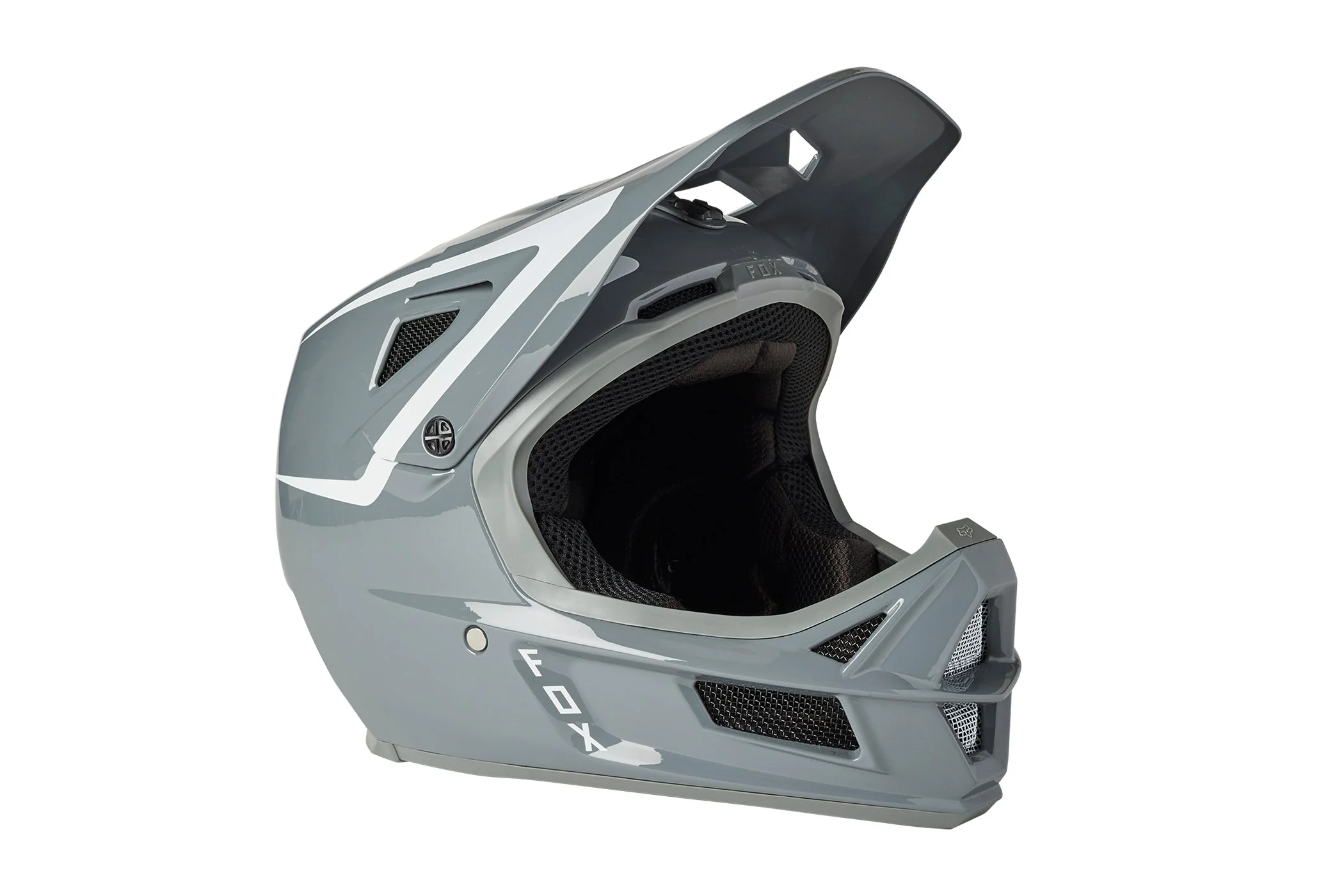 Fox Racing Rampage Comp Bike Helmet Pewter