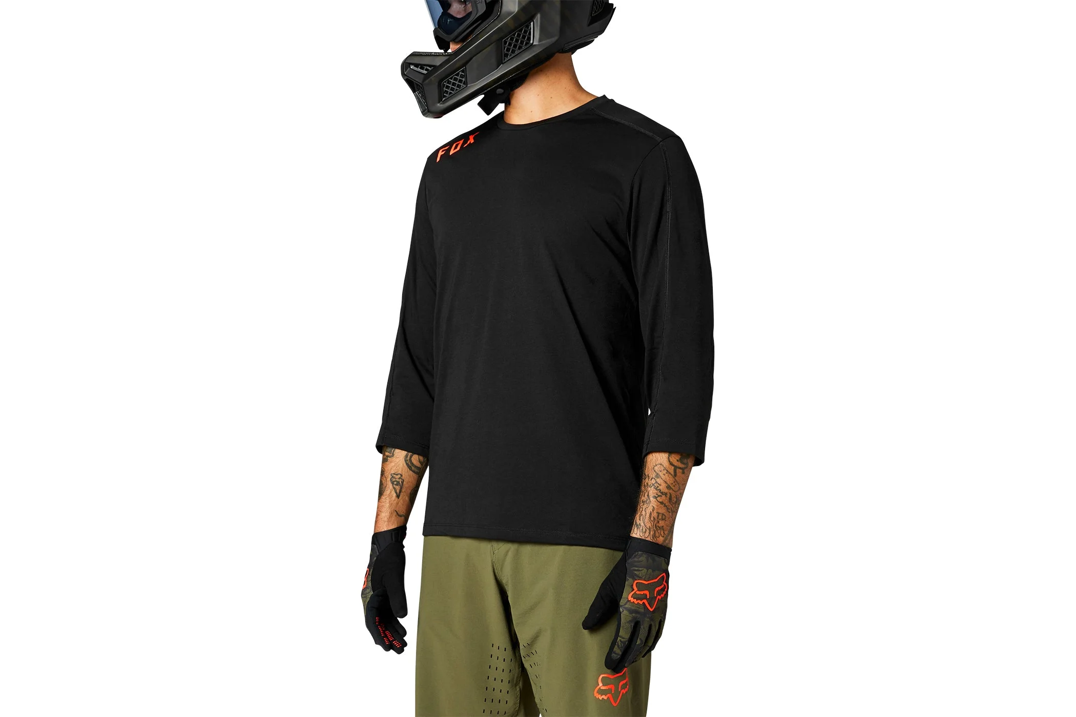 Fox Racing Ranger Drirelease 3/4 Jersey Black