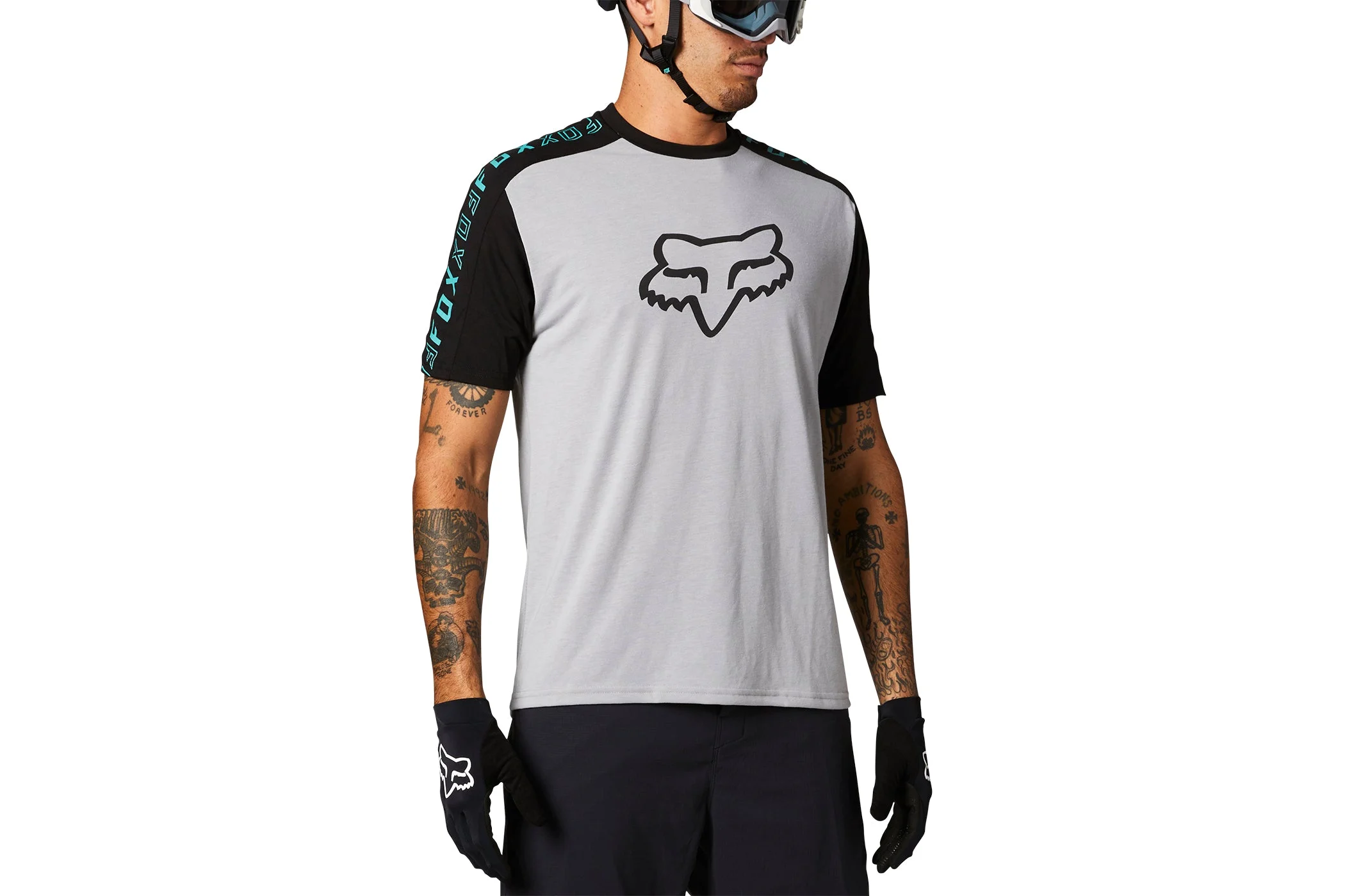 Fox Racing Ranger Drirelease SS Jersey Steel Gray