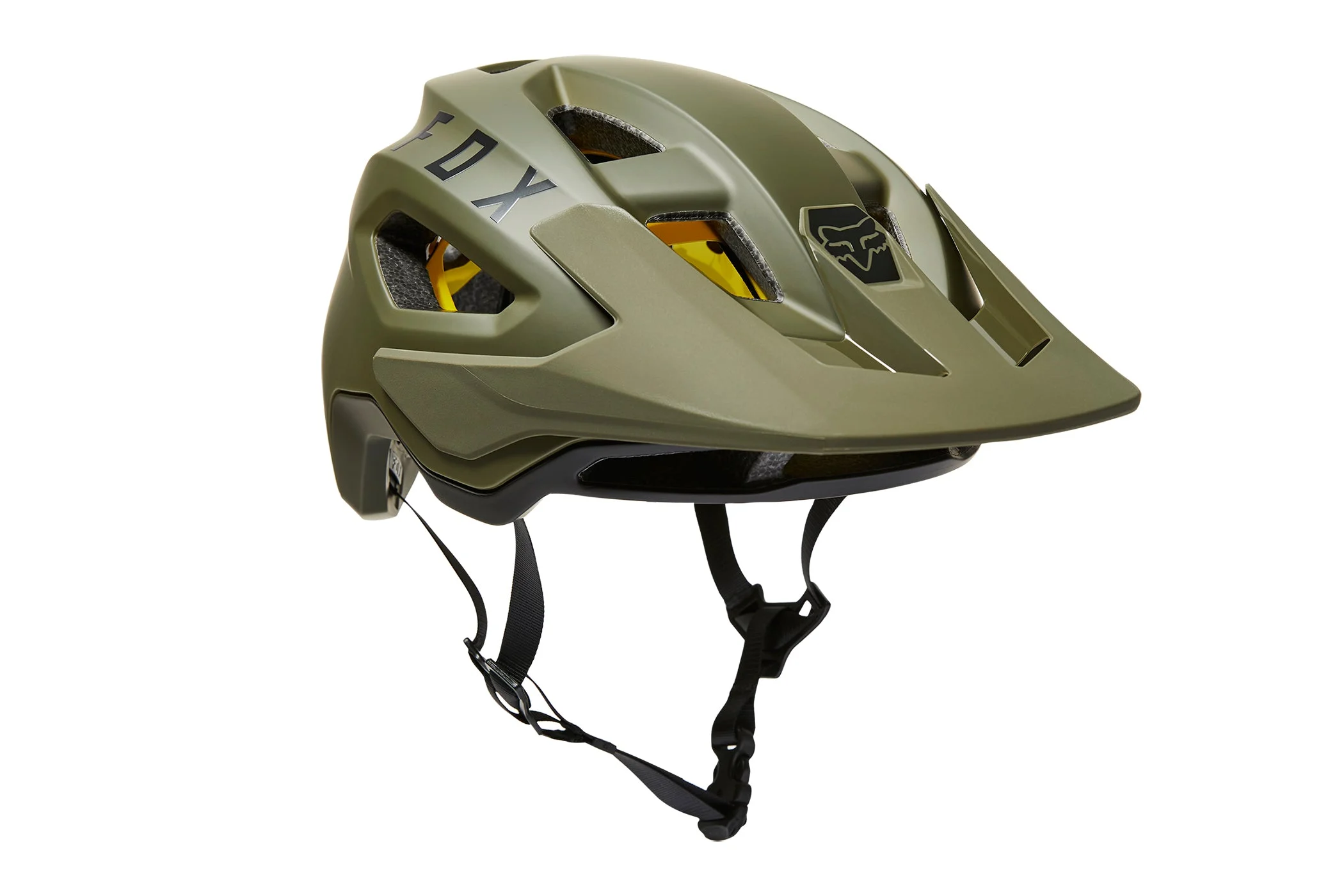 Fox Racing Speedframe MIPS Bike Helmet Olive Green