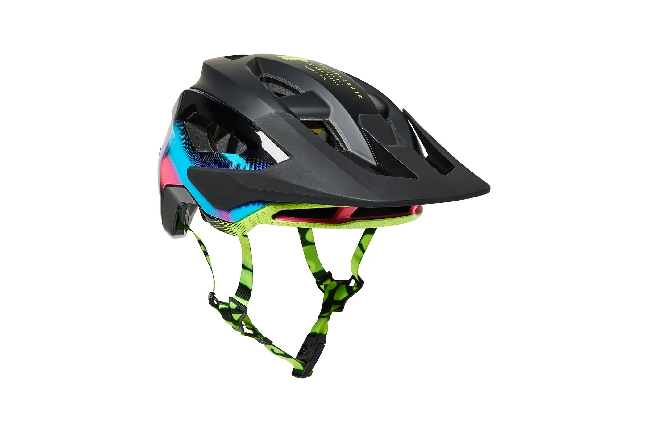Fox Racing Speedframe Pro Bike Helmet Lunar Black