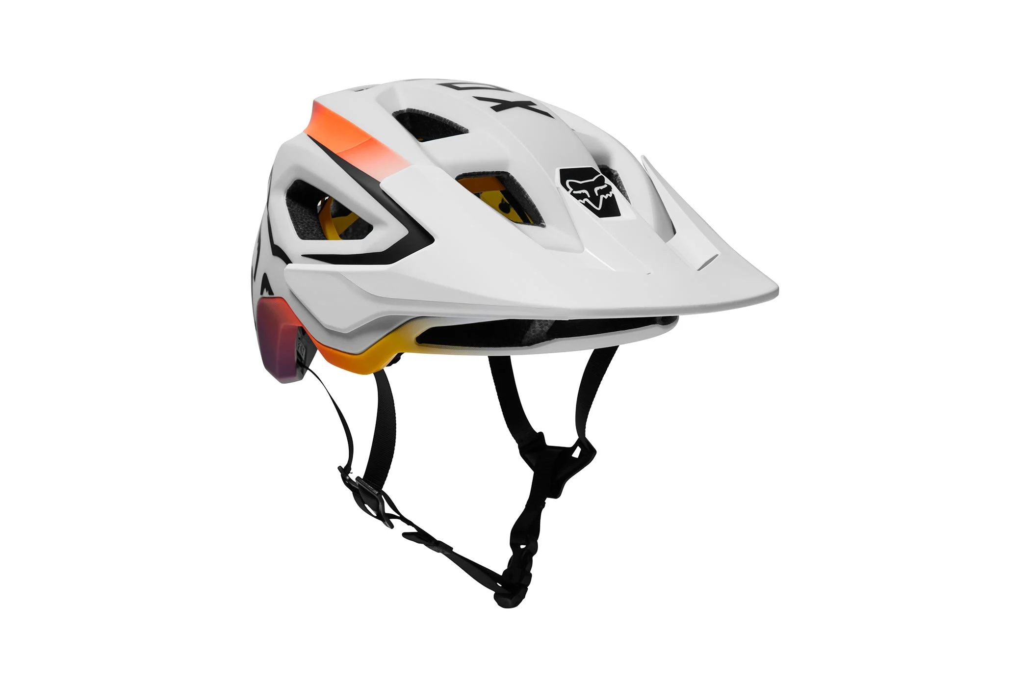 Fox Racing Speedframe VNISH Bike Helmet White