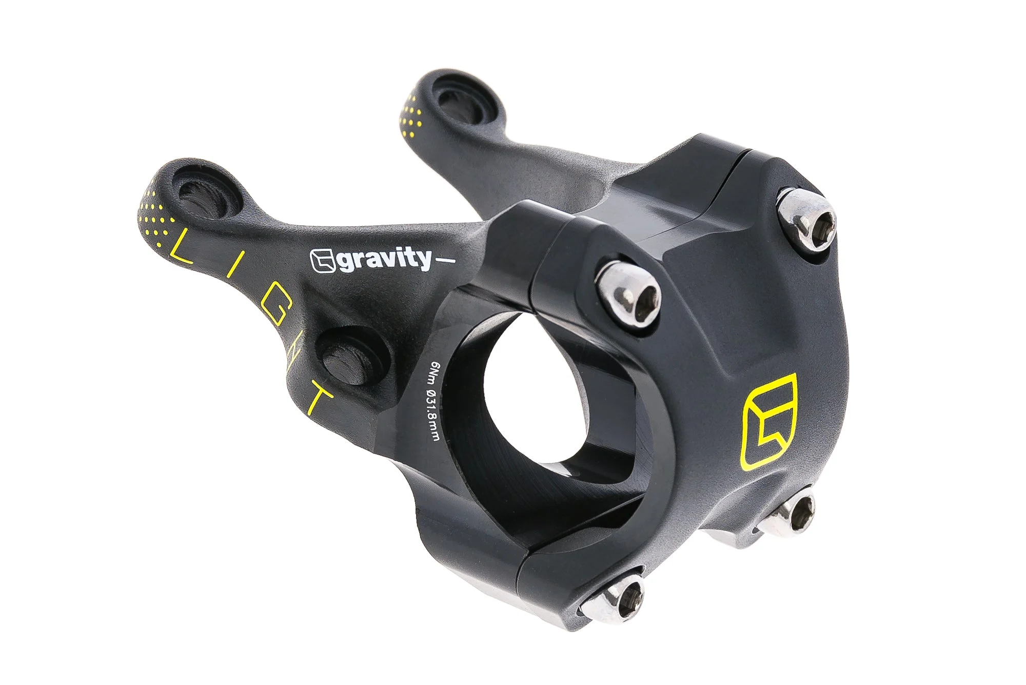 FSA Gravity Light Direct Mount Aluminum Stem 31.8mm Clamp 40mm Black