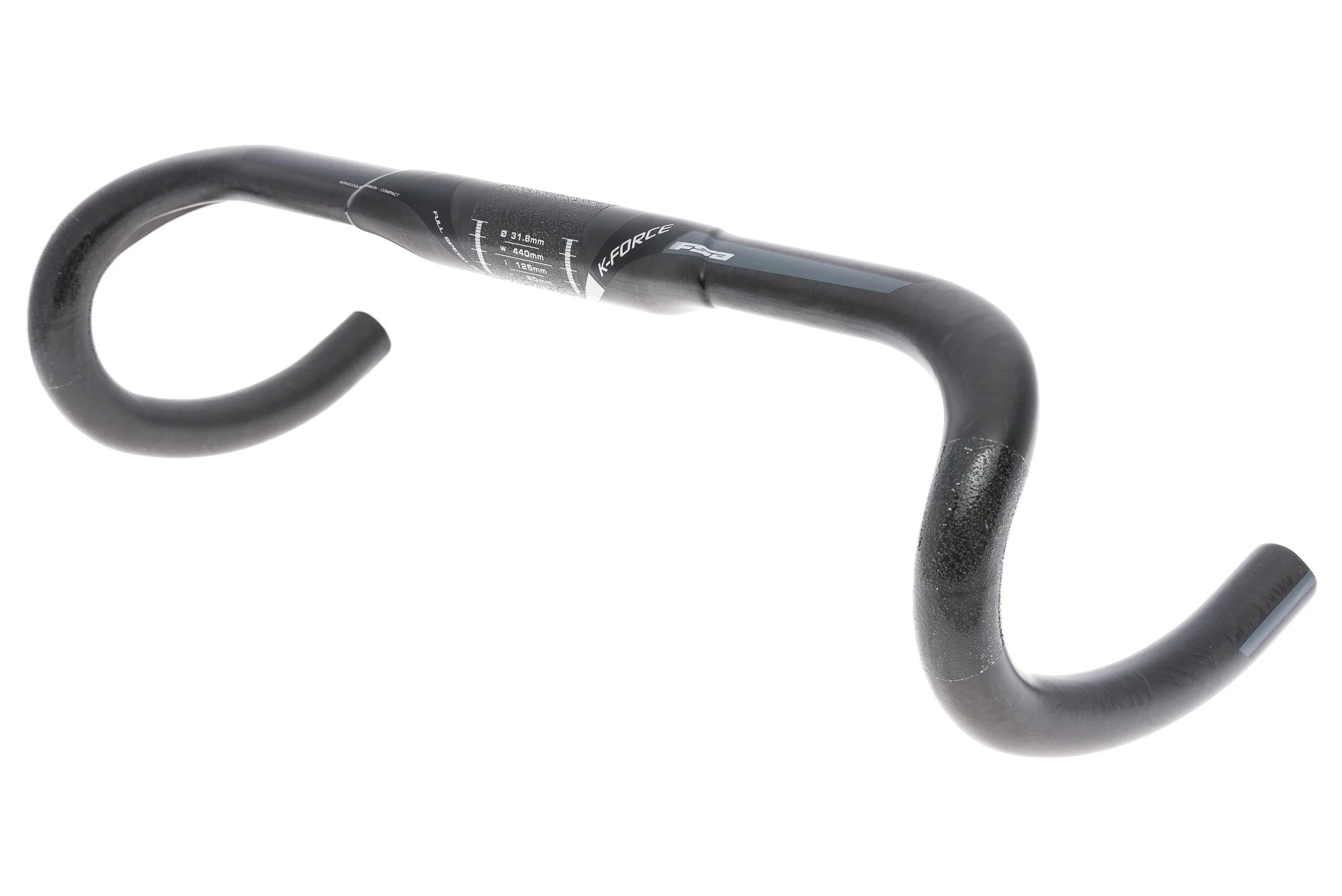 FSA K-Force Compact Handlebar 31.8mm x 44cm Carbon Black