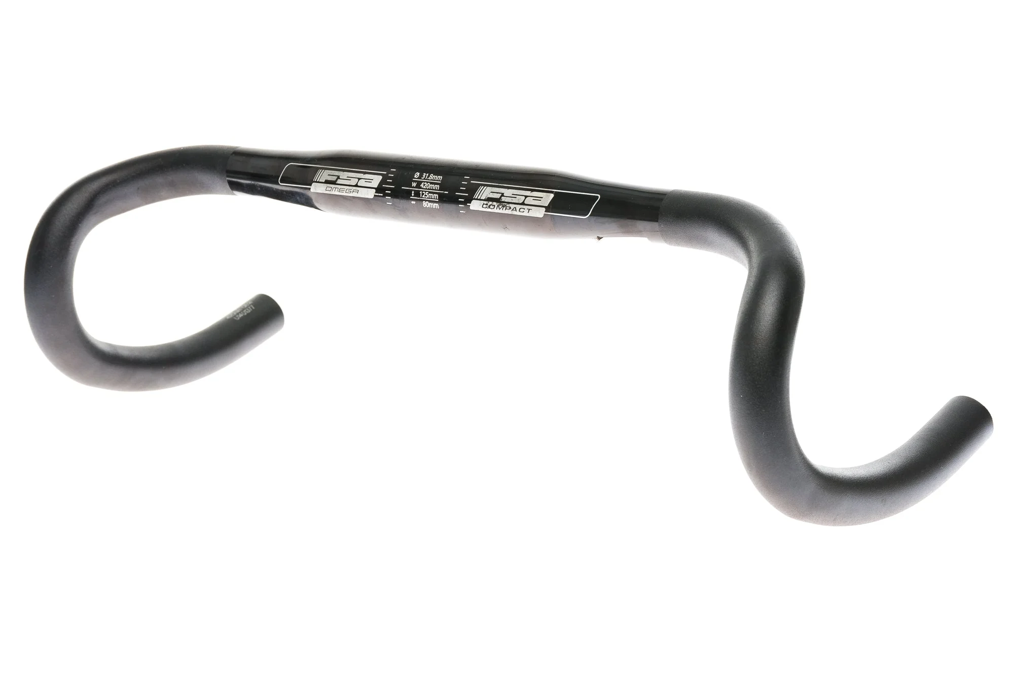 FSA Omega Compact Handlebar 31.8mm x 42cm Aluminum