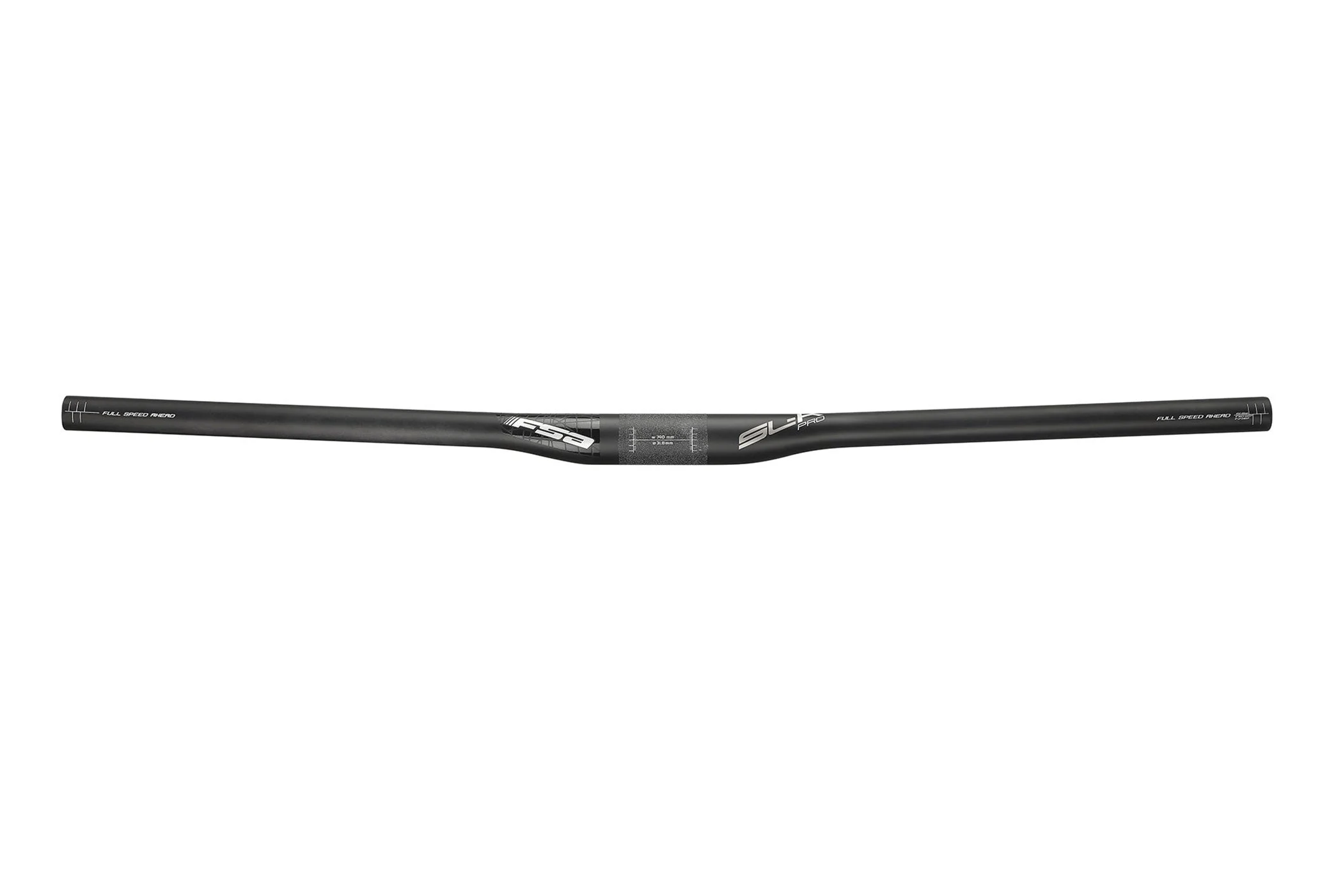 FSA SL-K Flat Carbon Handlebar 740mm 31.8mm Clamp