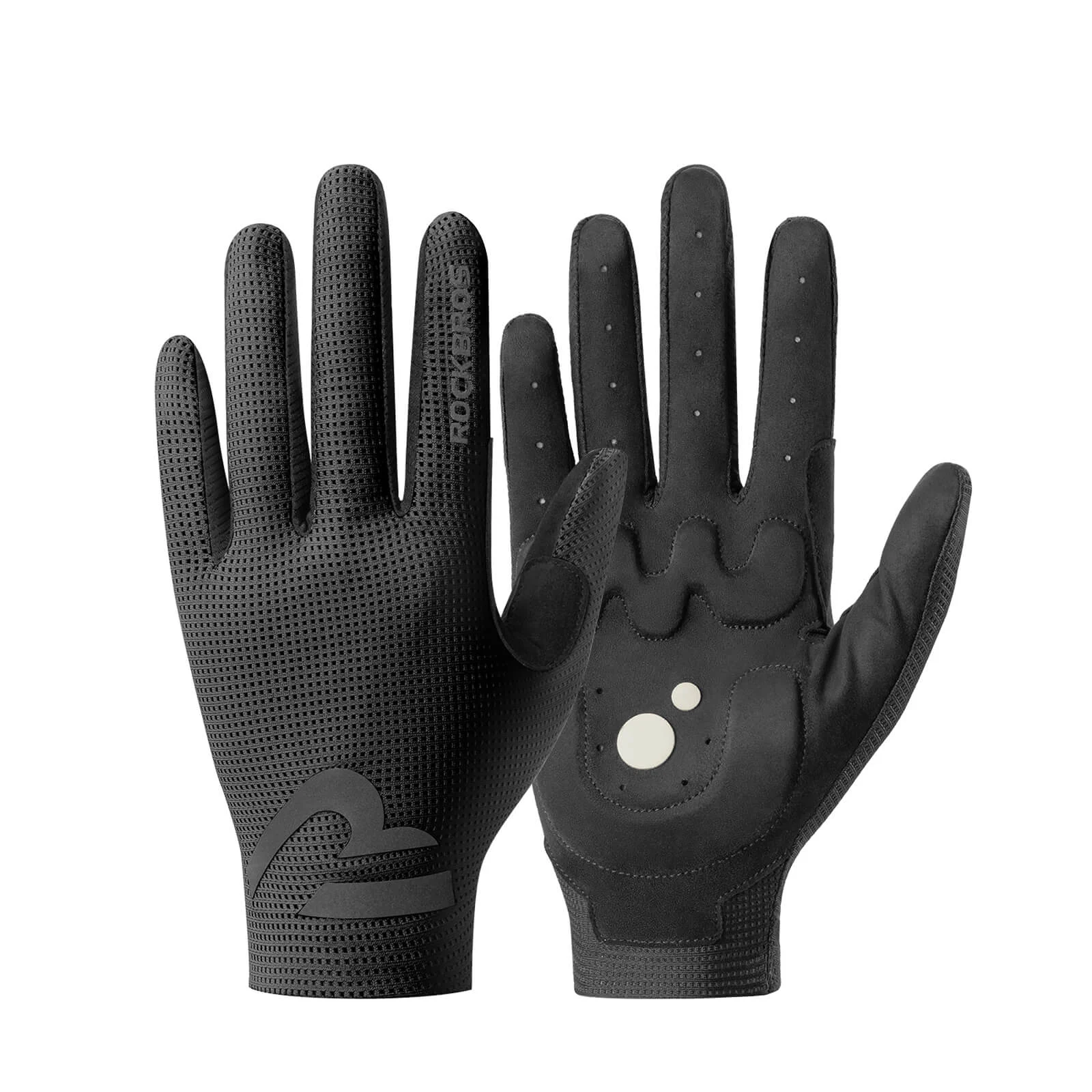 Full Finger Cycling Gloves SBR Padding Unisex S407