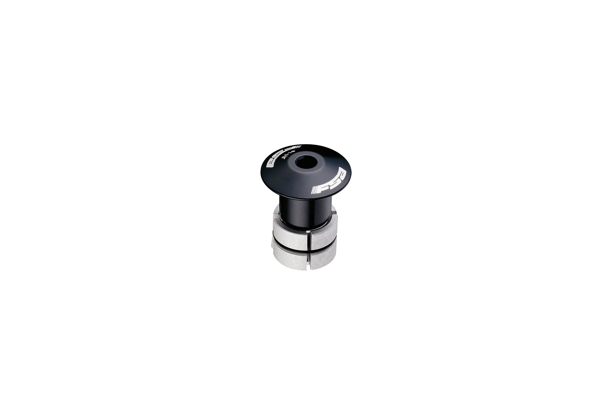 Full Speed Ahead 1-1/8" Expander Compression Plug and Top Cap Black