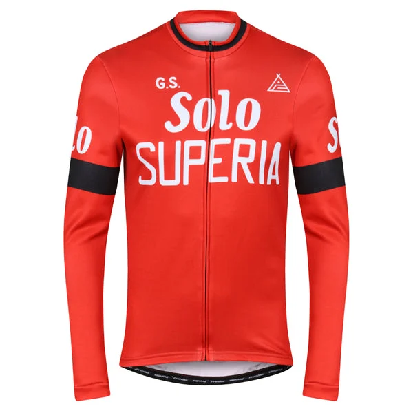G.S. Solo Superia Retro Long Sleeve Jersey