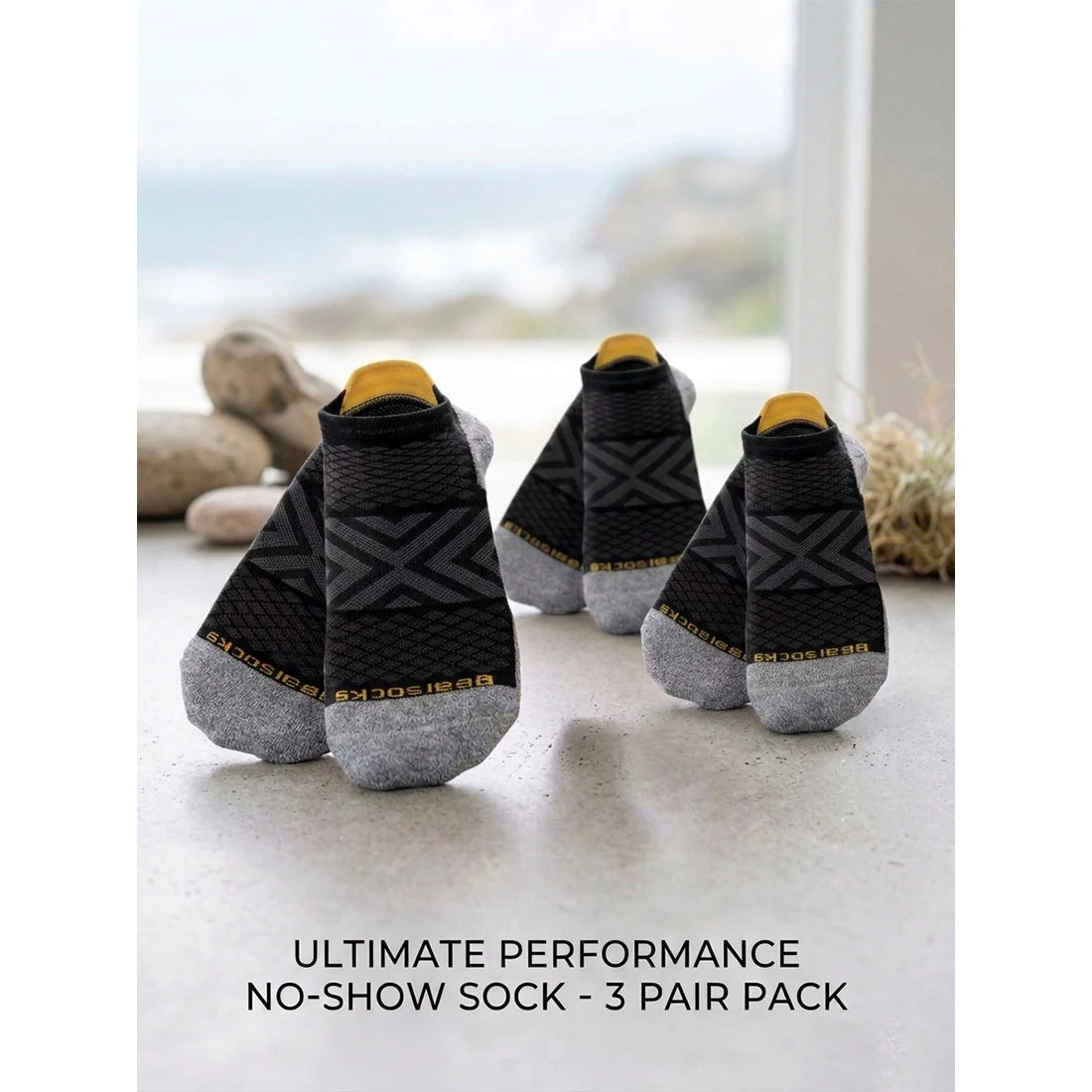 GearSocks Elite | Eco Coolmax Running Socks (3-Pack)