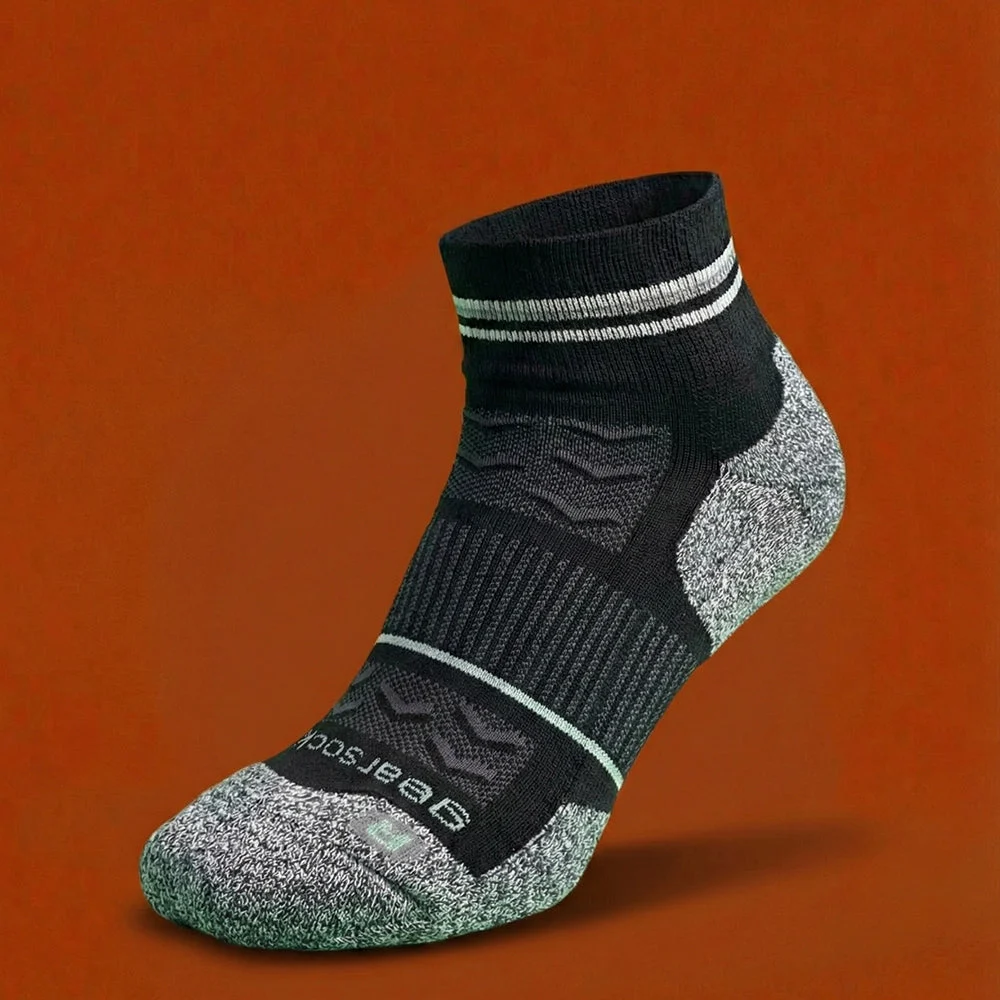 GearSocks Glide | Bamboo Blister Free Running Socks (Mini-Crew)
