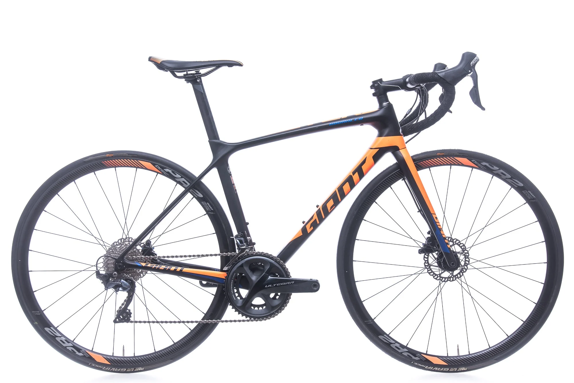 Giant TCR Advanced 1 Disc-KOM Small Bike - 2018