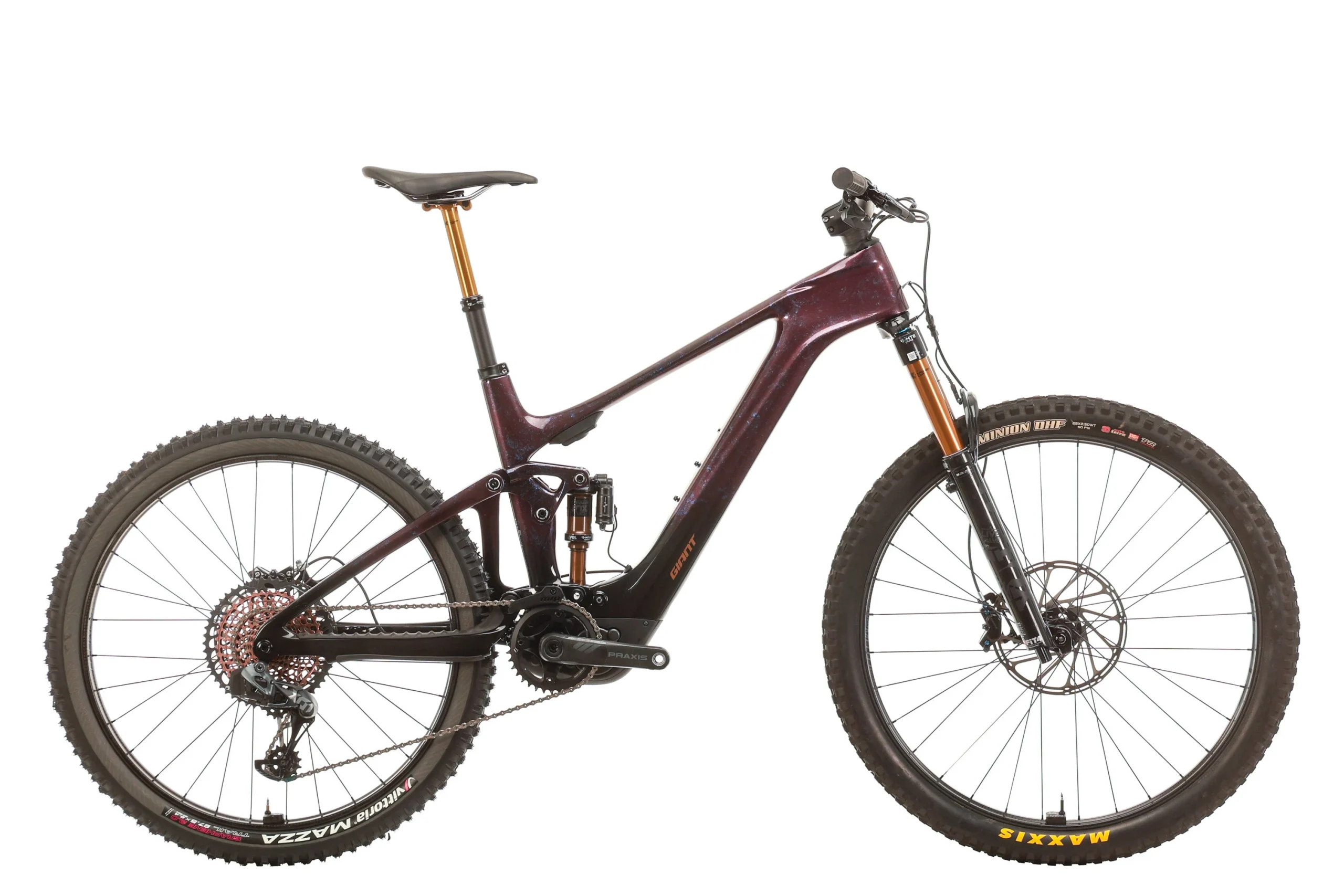Giant Trance X Advanced E+ EL 0 20mph Mountain E-Bike - 2023, Large