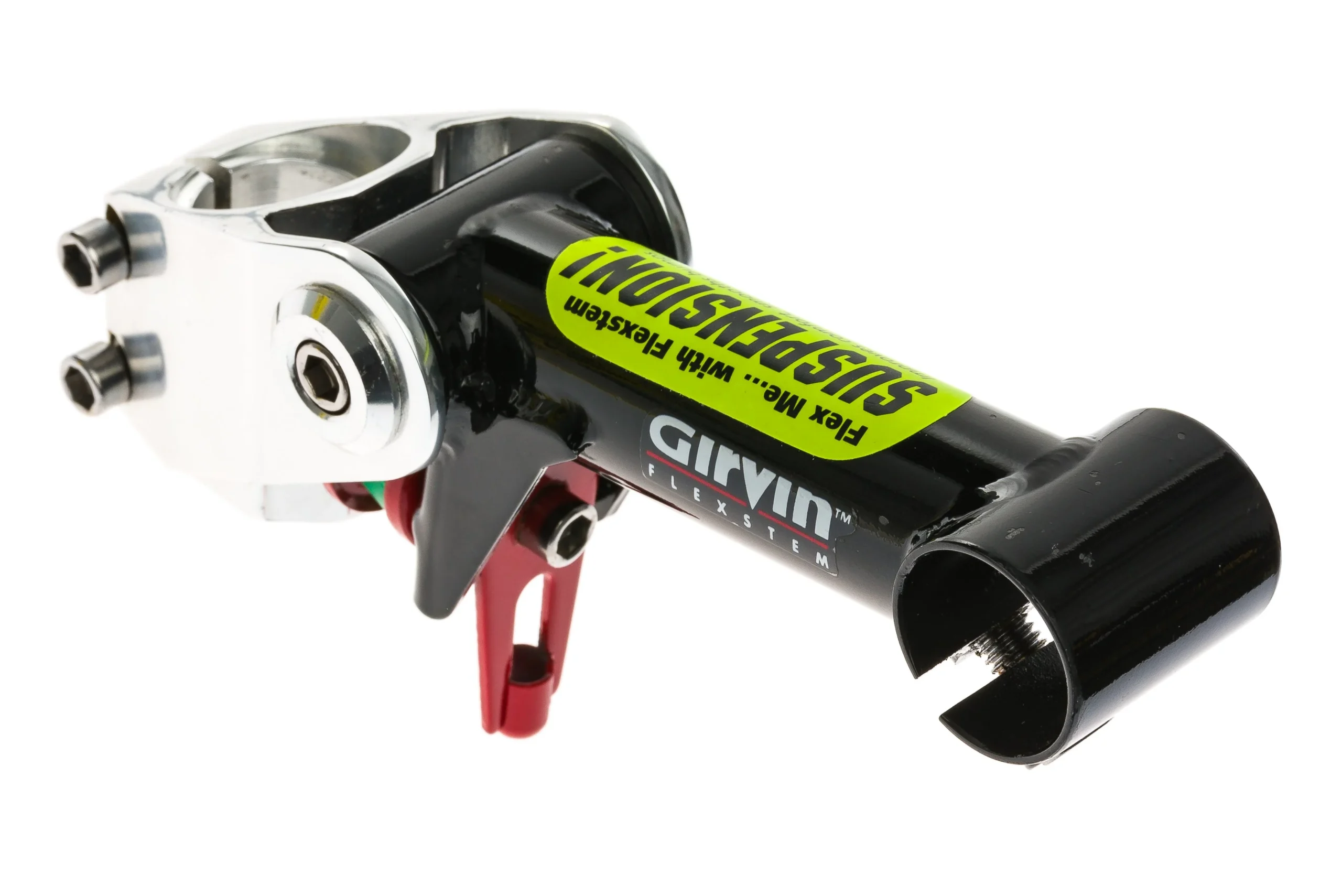 Girvin Flex System Suspension Stem 25.4 Clamp 130mm 1" Steerer Black