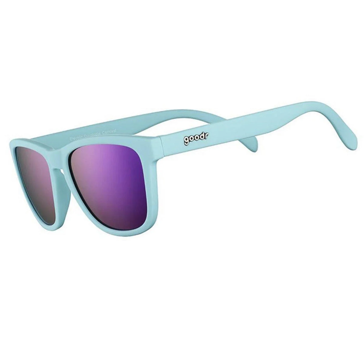Goodr Sunglasses - Electric Dinotopia Carnival