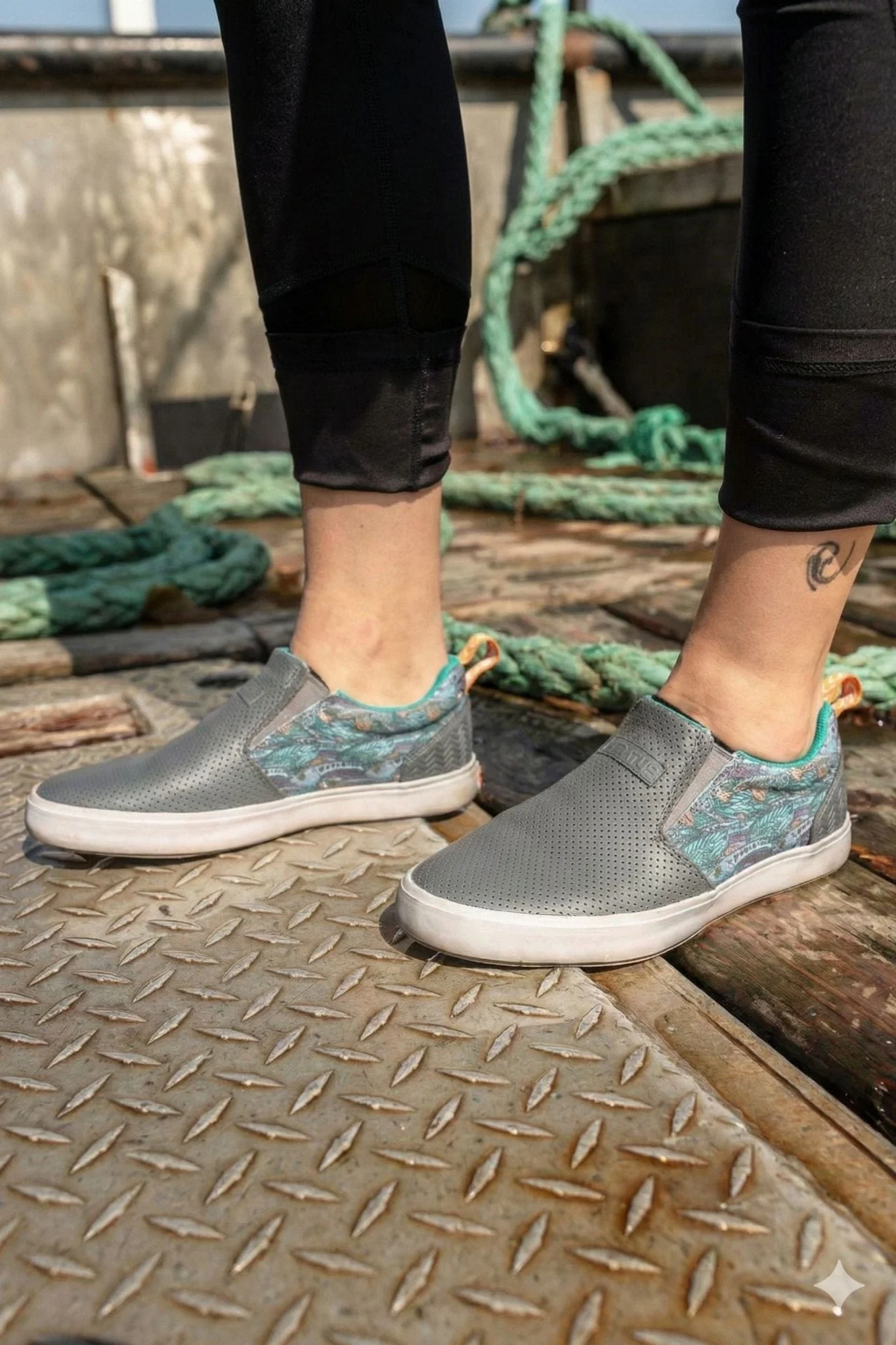 Groovy Grayling Sharkbyte Slip-On