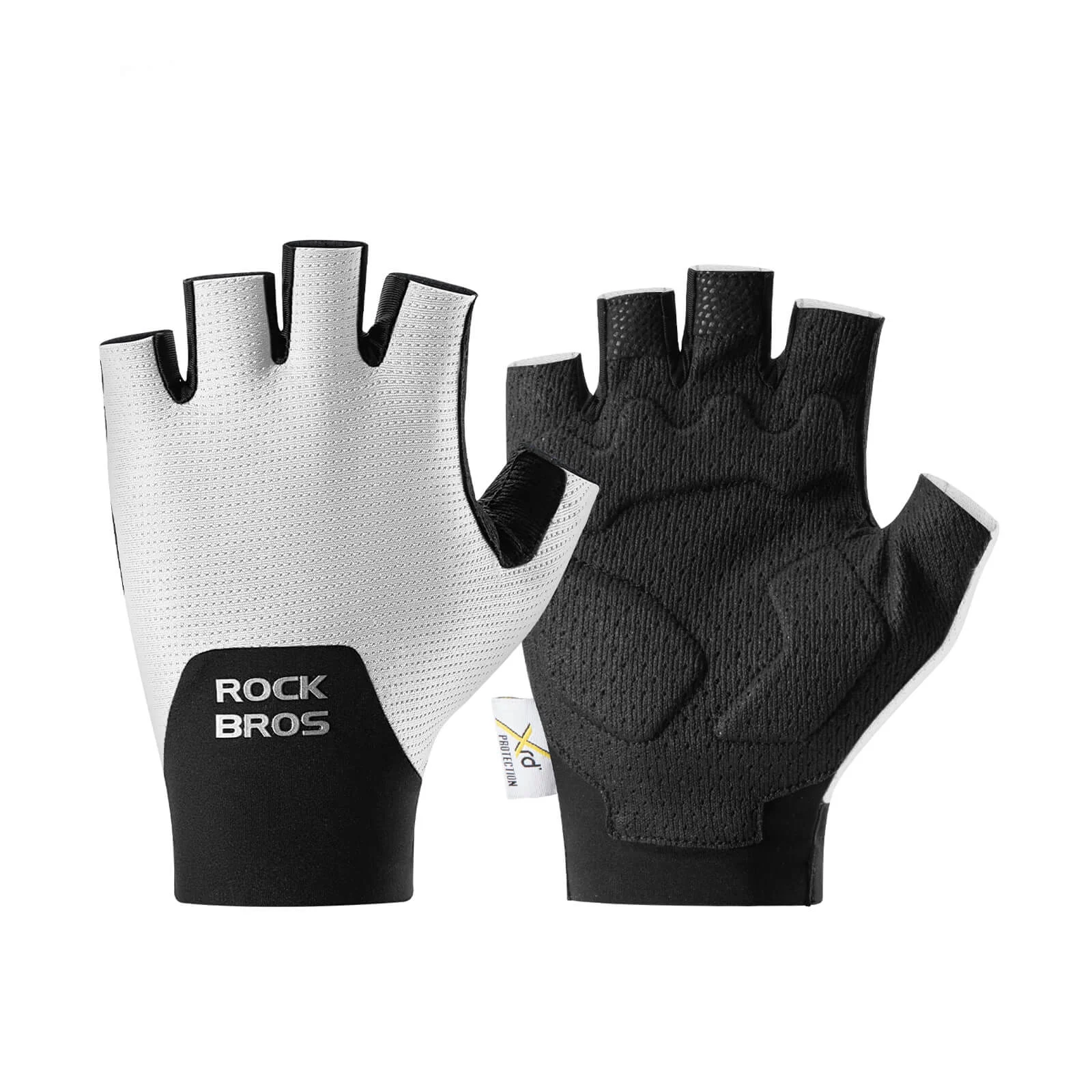 Half Finger Cycling Gloves Shock-Absorbing Poron XRD Padding